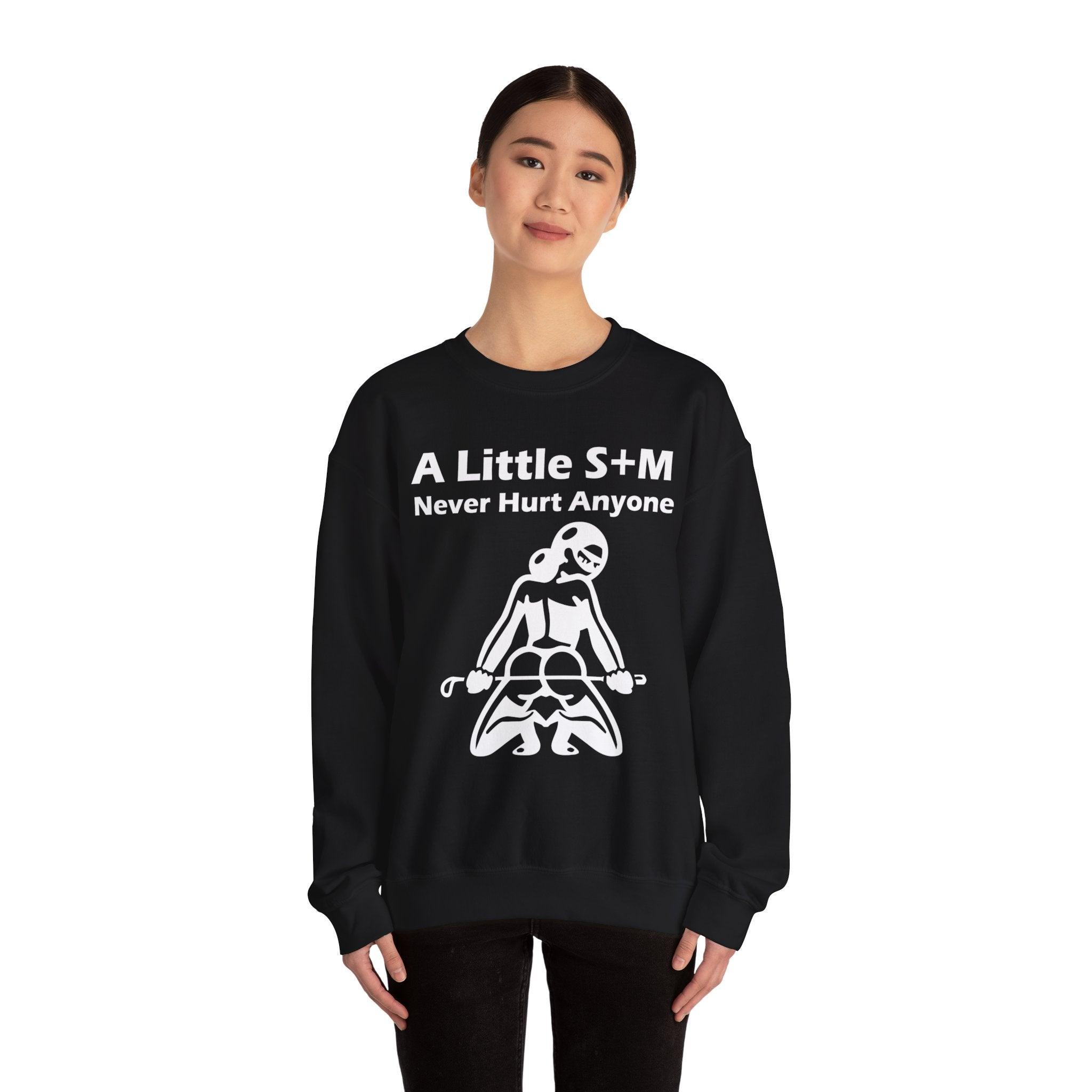 A Little S+M Never Hurt Anyone - Sweatshirt - Witty Twisters Fashions