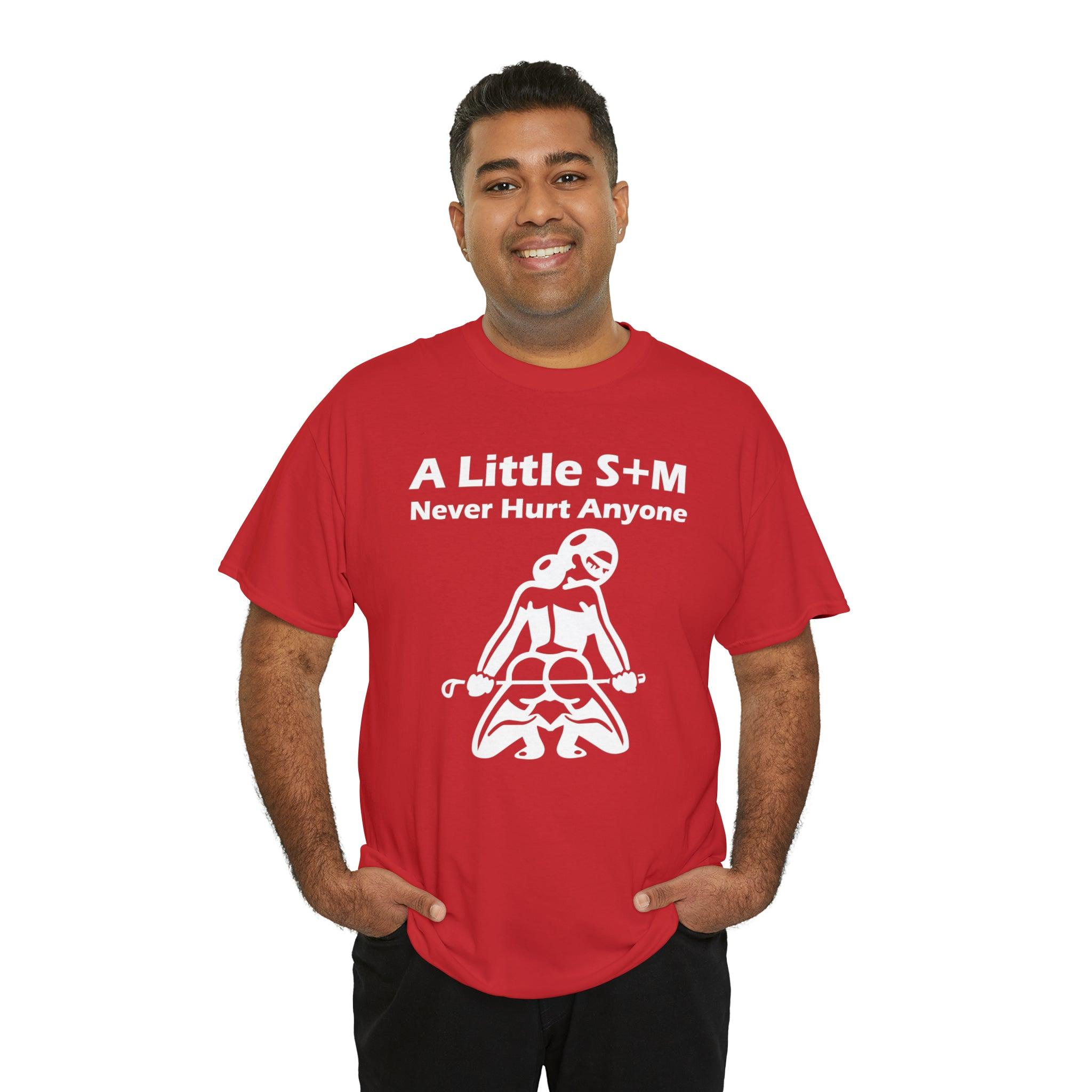 A Little S+M Never Hurt Anyone - T-Shirt - Witty Twisters Fashions