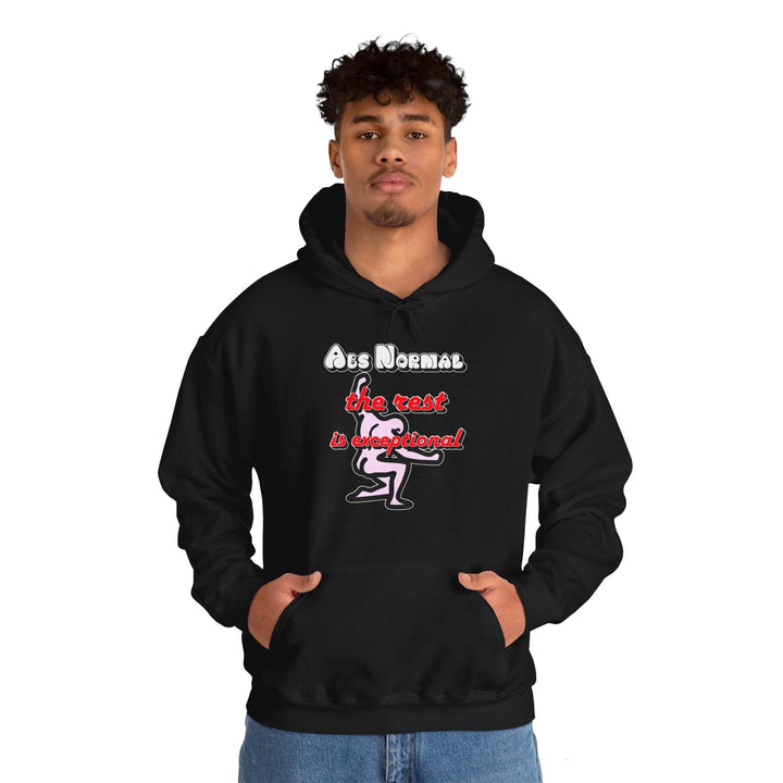 Abs Normal The Rest Is Exceptional - Hoodie - Witty Twisters T-Shirts