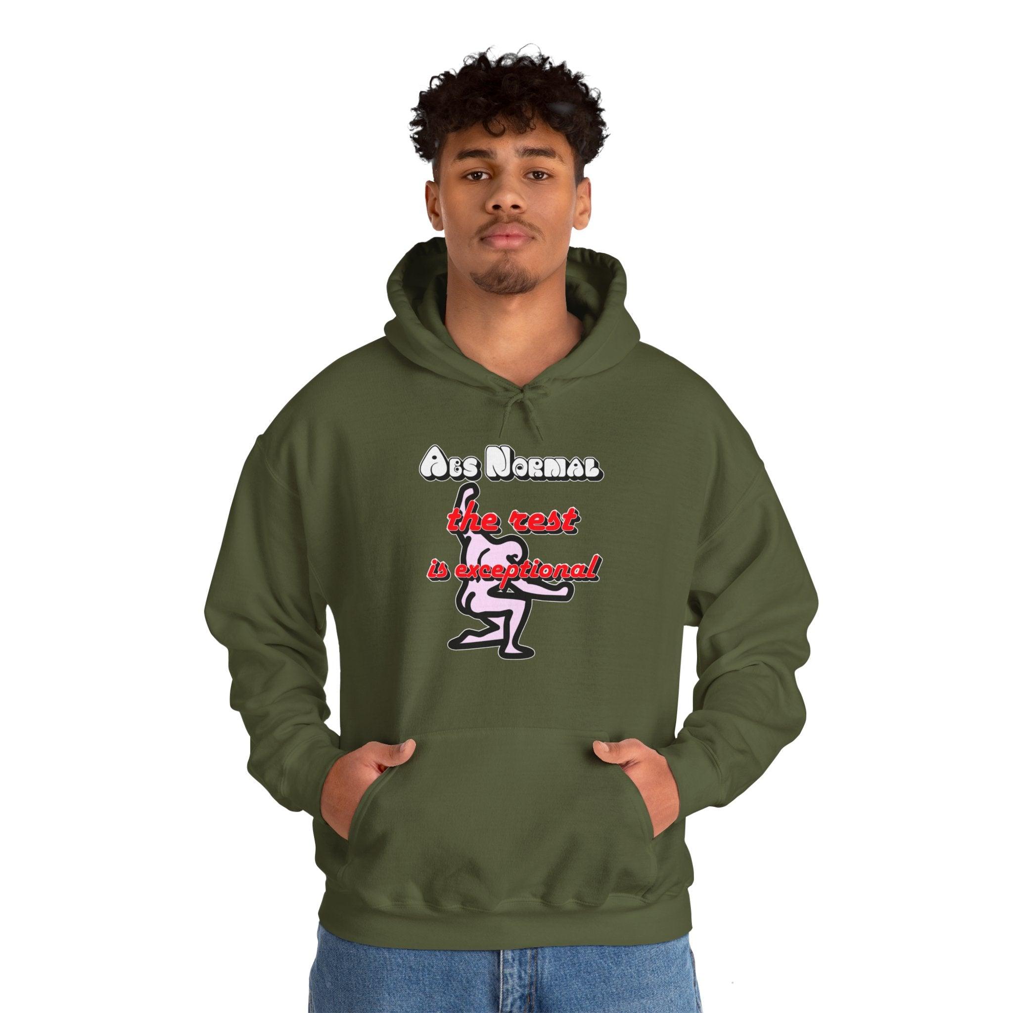 Abs Normal The Rest Is Exceptional - Hoodie - Witty Twisters Fashions