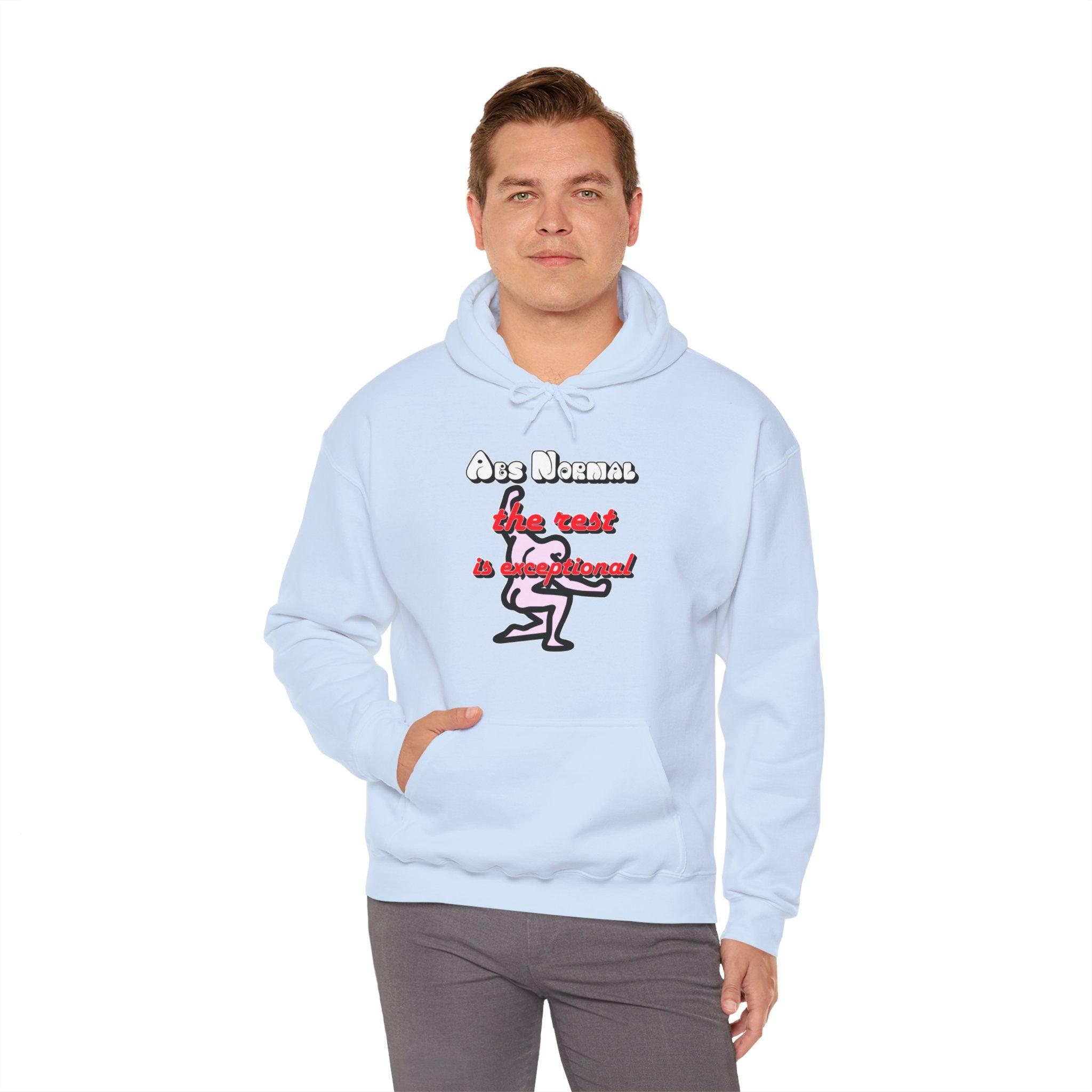 Abs Normal The Rest Is Exceptional - Hoodie - Witty Twisters Fashions