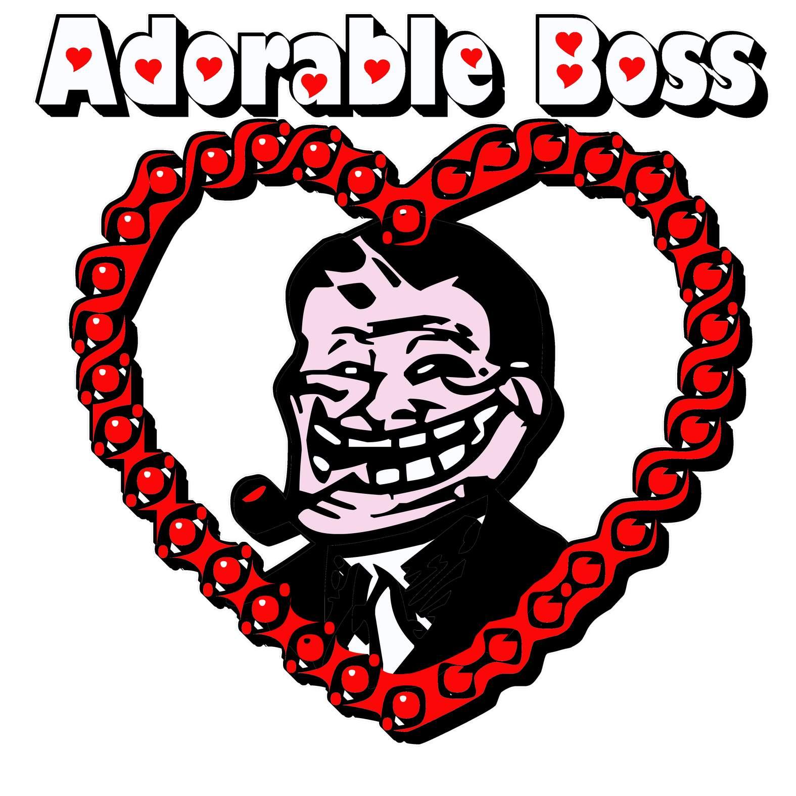 Adorable Boss - Hoodie - Witty Twisters T-Shirts