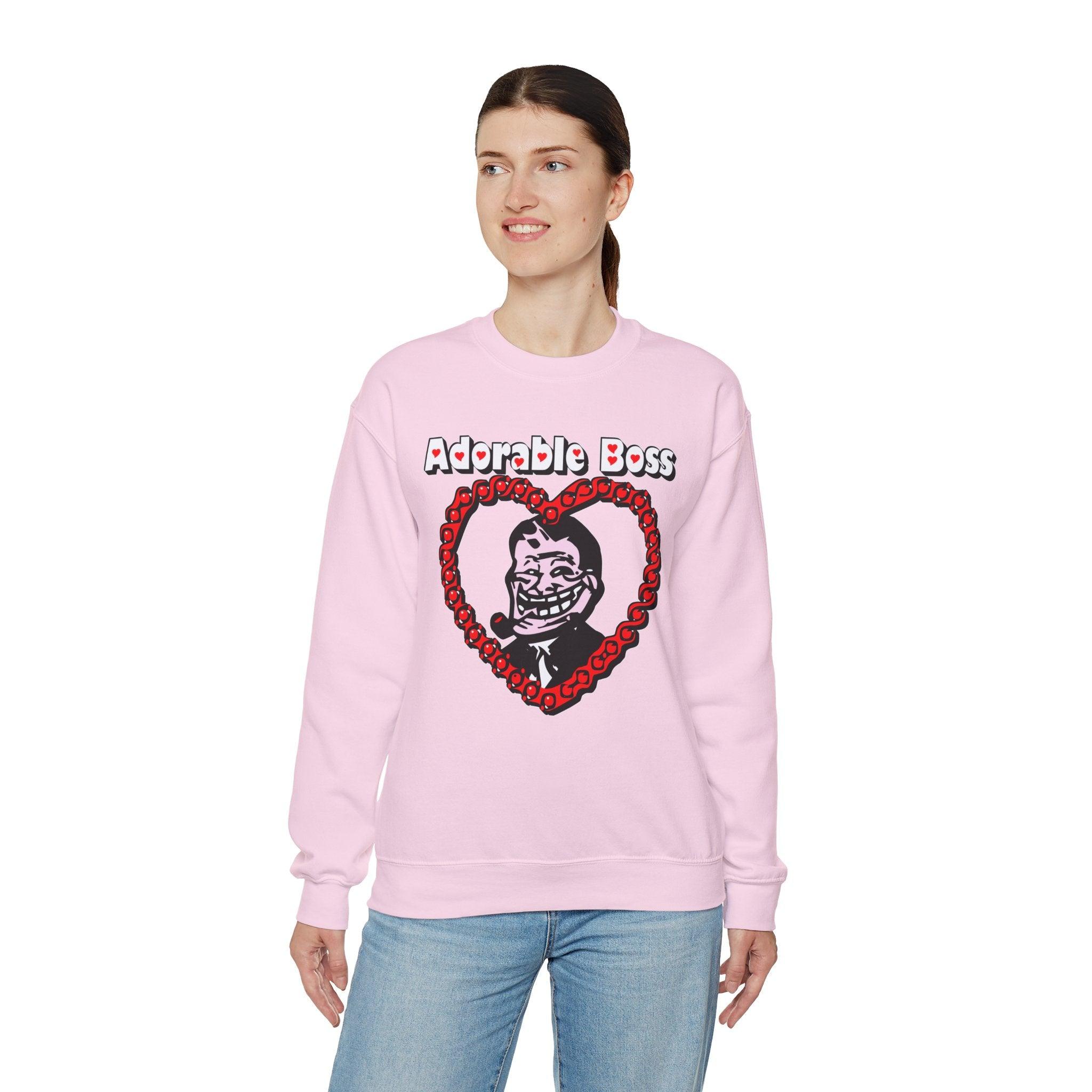 Adorable Boss - Sweatshirt - Witty Twisters T-Shirts