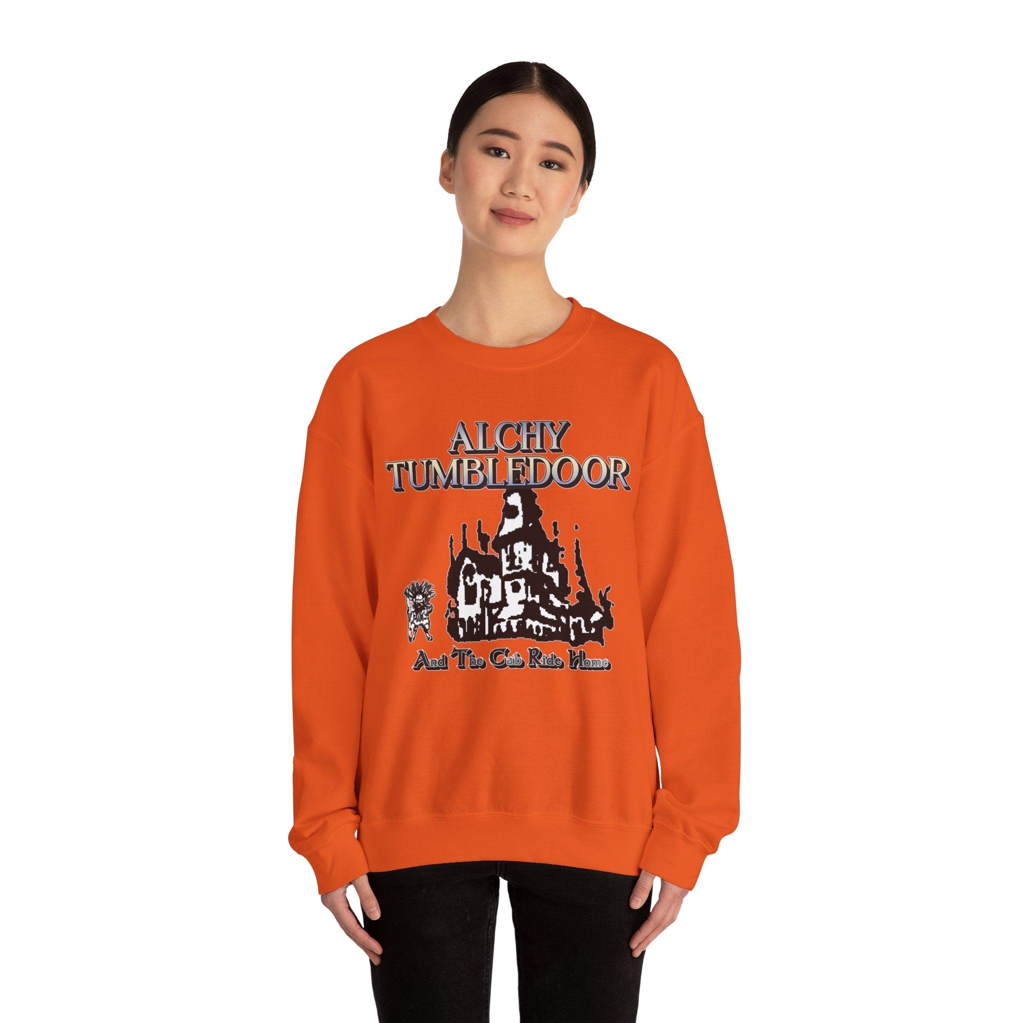 Alchy Tumbledoor And The Cab Ride Home - Sweatshirt - Witty Twisters T-Shirts