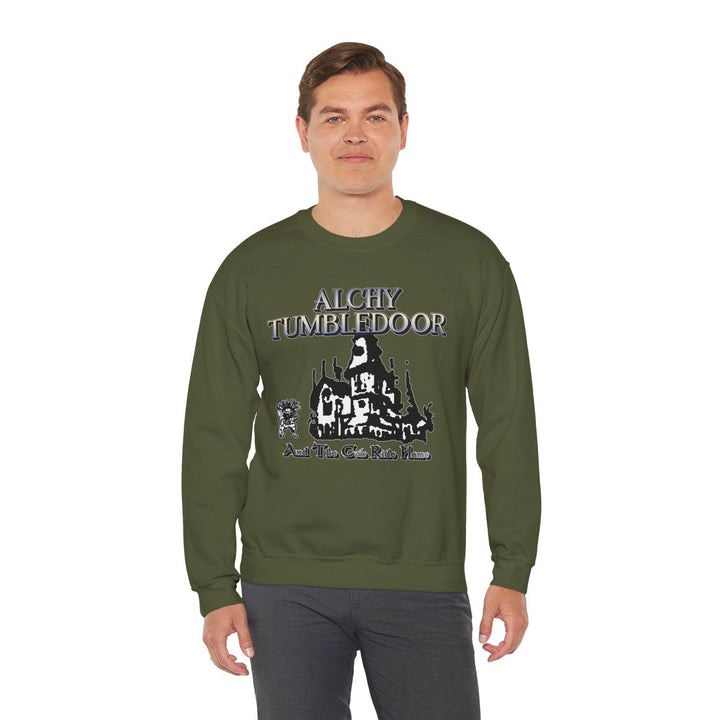 Alchy Tumbledoor And The Cab Ride Home - Sweatshirt - Witty Twisters T-Shirts