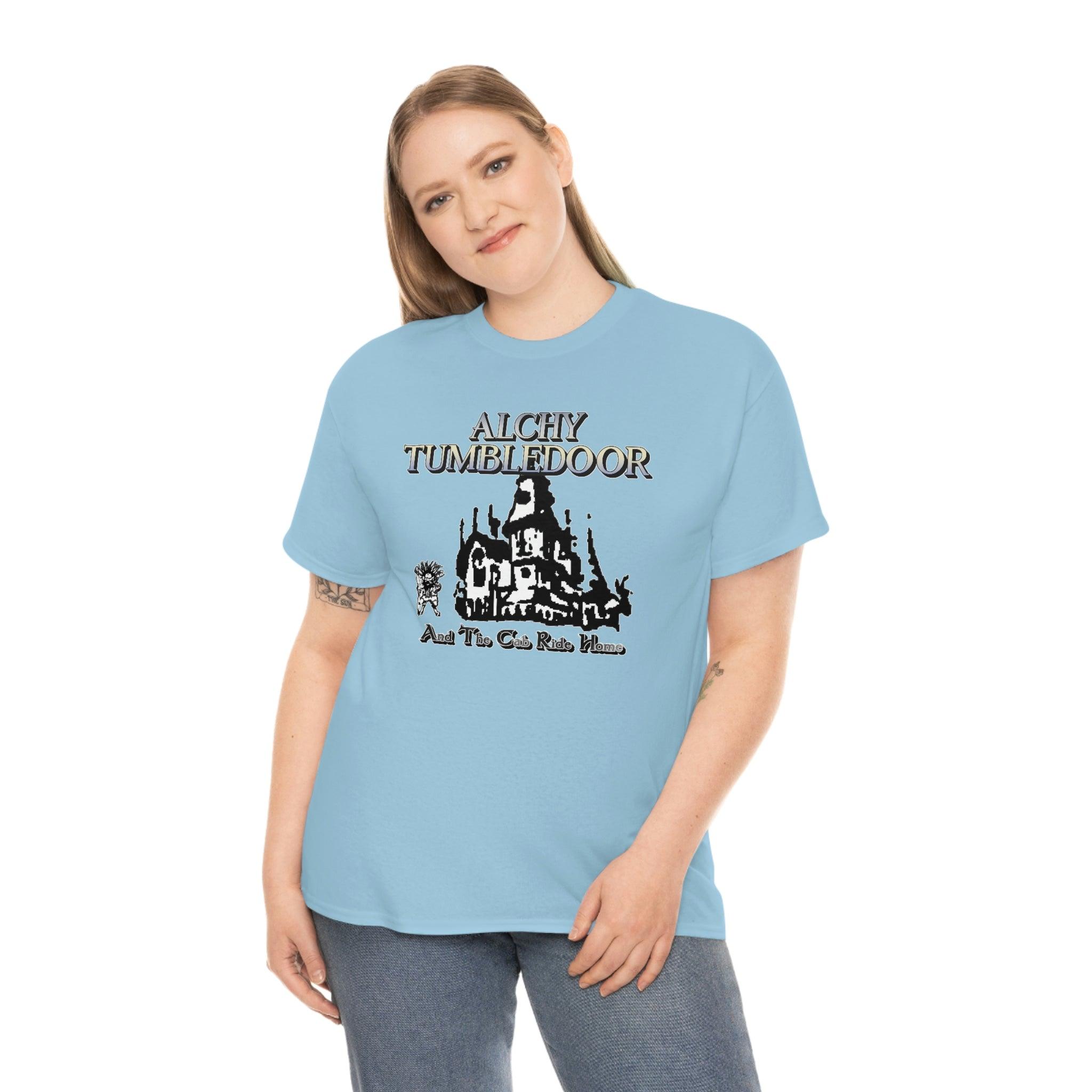 Alchy Tumbledoor And The Cab Ride Home - Witty Twisters T-Shirts