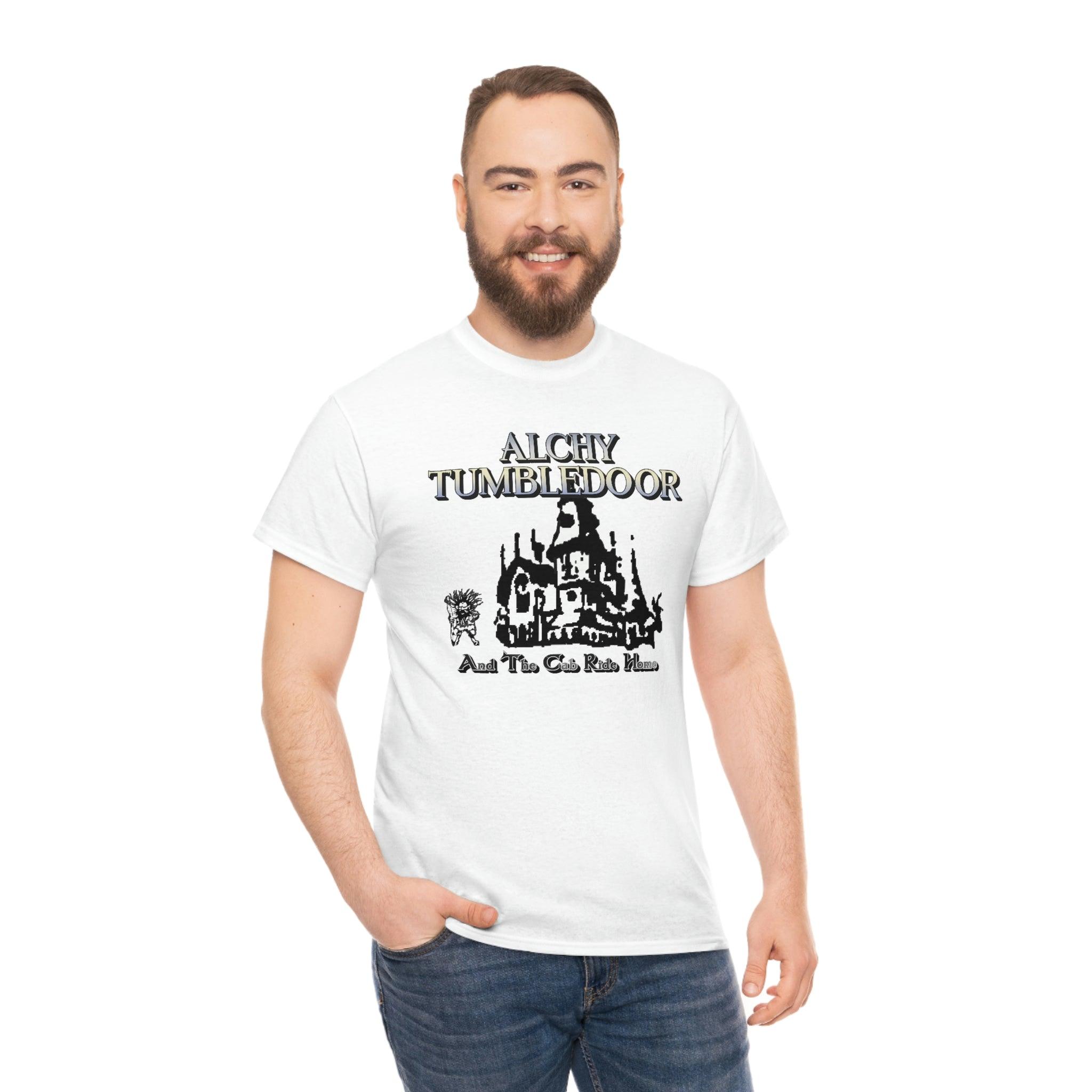 Alchy Tumbledoor And The Cab Ride Home - Witty Twisters T-Shirts