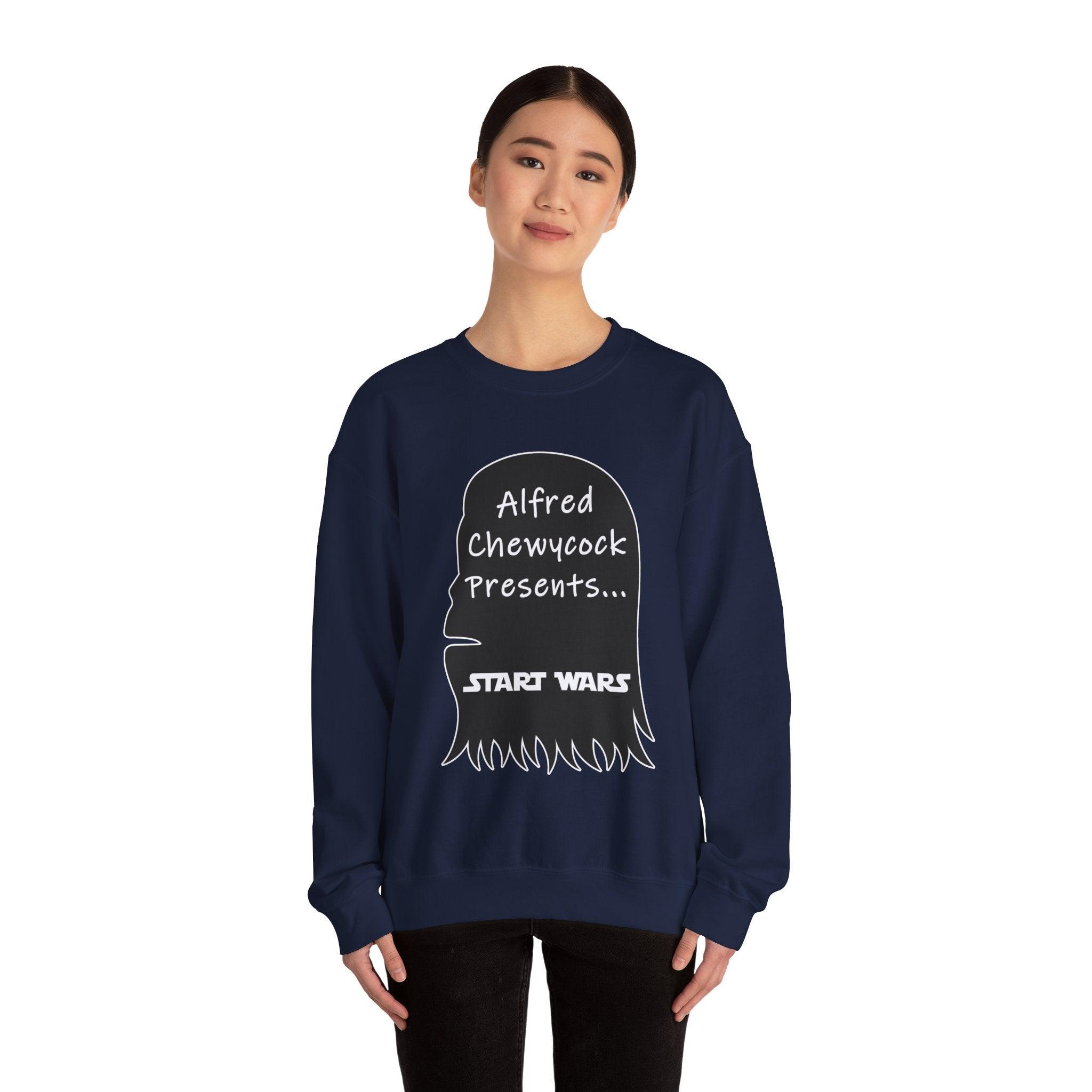 Alfred Chewycock Presents... Start Wars - Sweatshirt - Witty Twisters T-Shirts