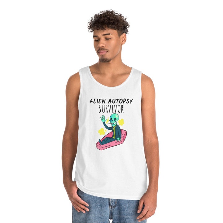 Alien Autopsy Survivor - Tank Top - Witty Twisters T-Shirts
