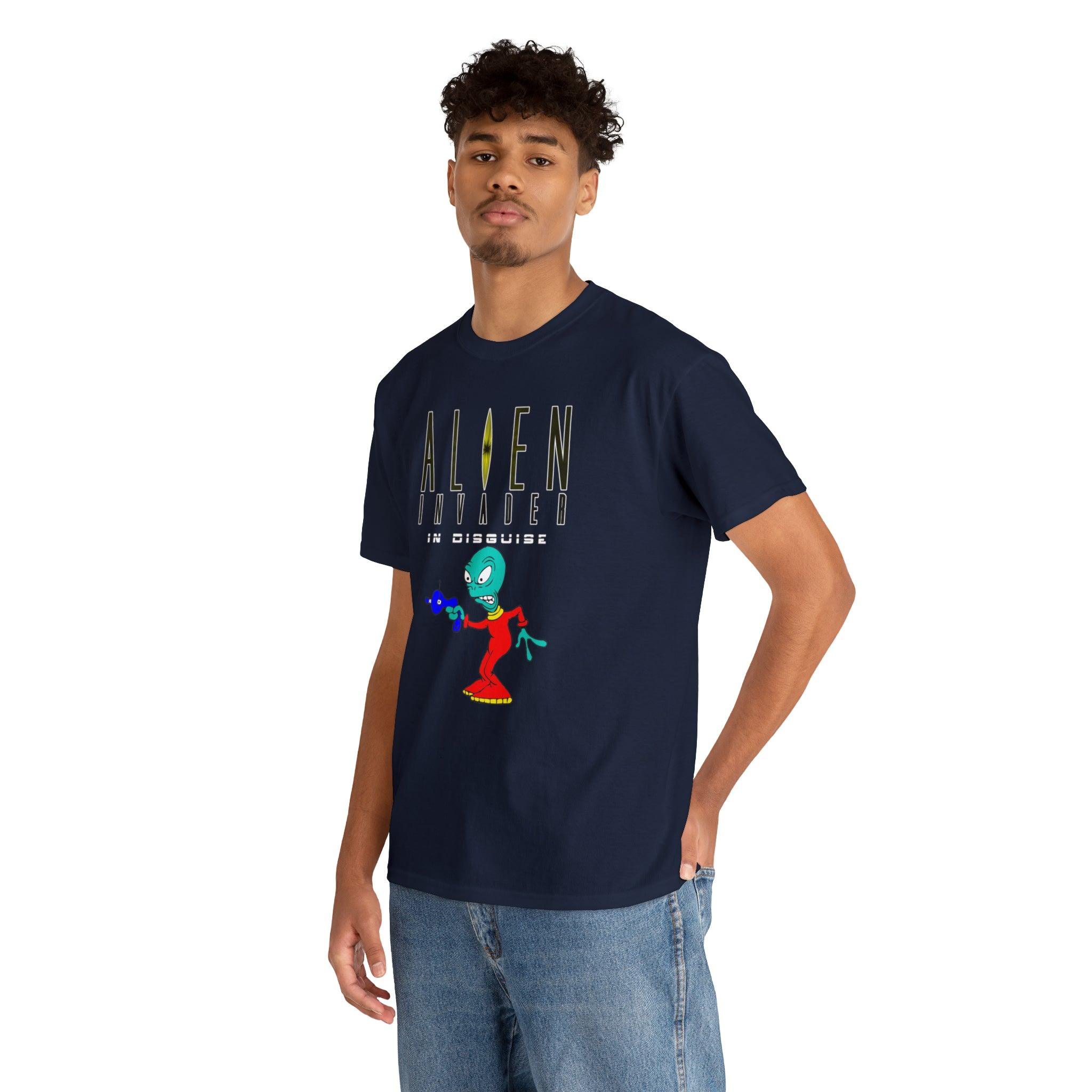 Alien Invader In Disguise - Witty Twisters T-Shirts