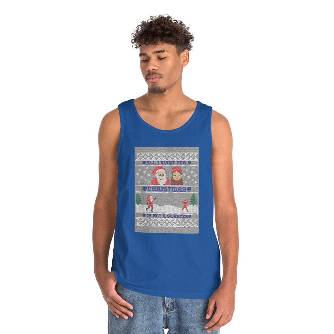 All I want for Christmas is not a sweater - Tank Top - Witty Twisters T-Shirts