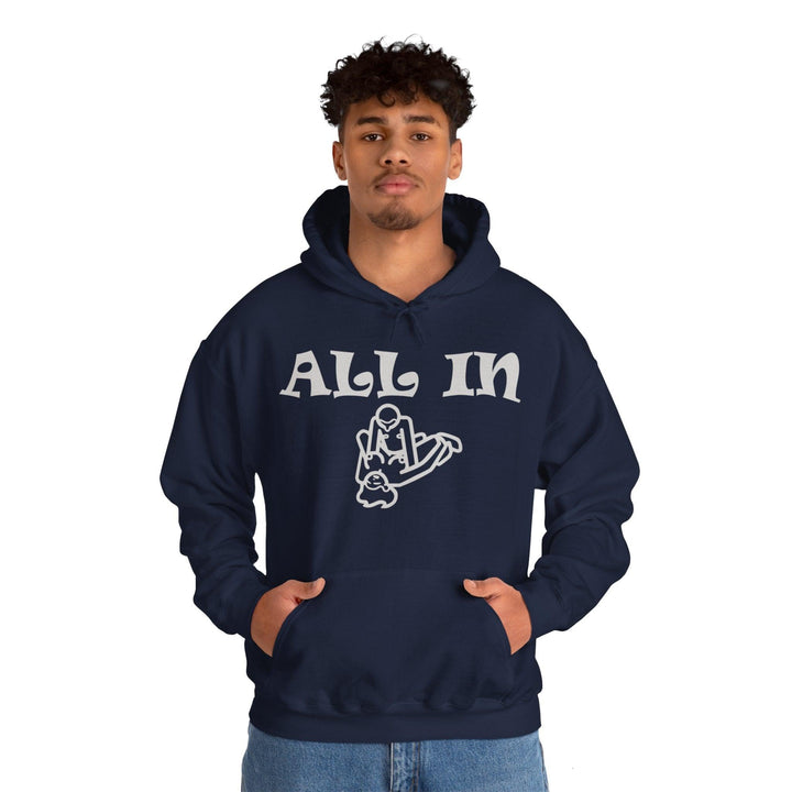 All In - Hoodie - Witty Twisters T-Shirts