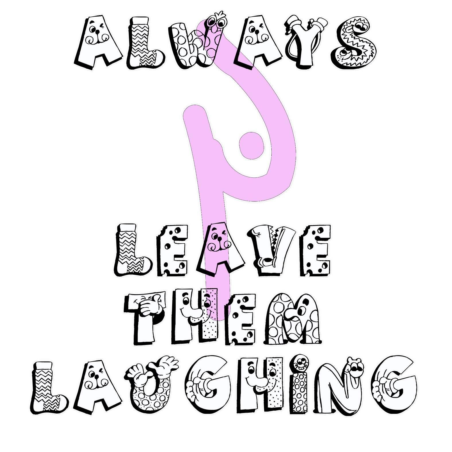 Always Leave Them Laughing - Tank Top - Witty Twisters Fashions