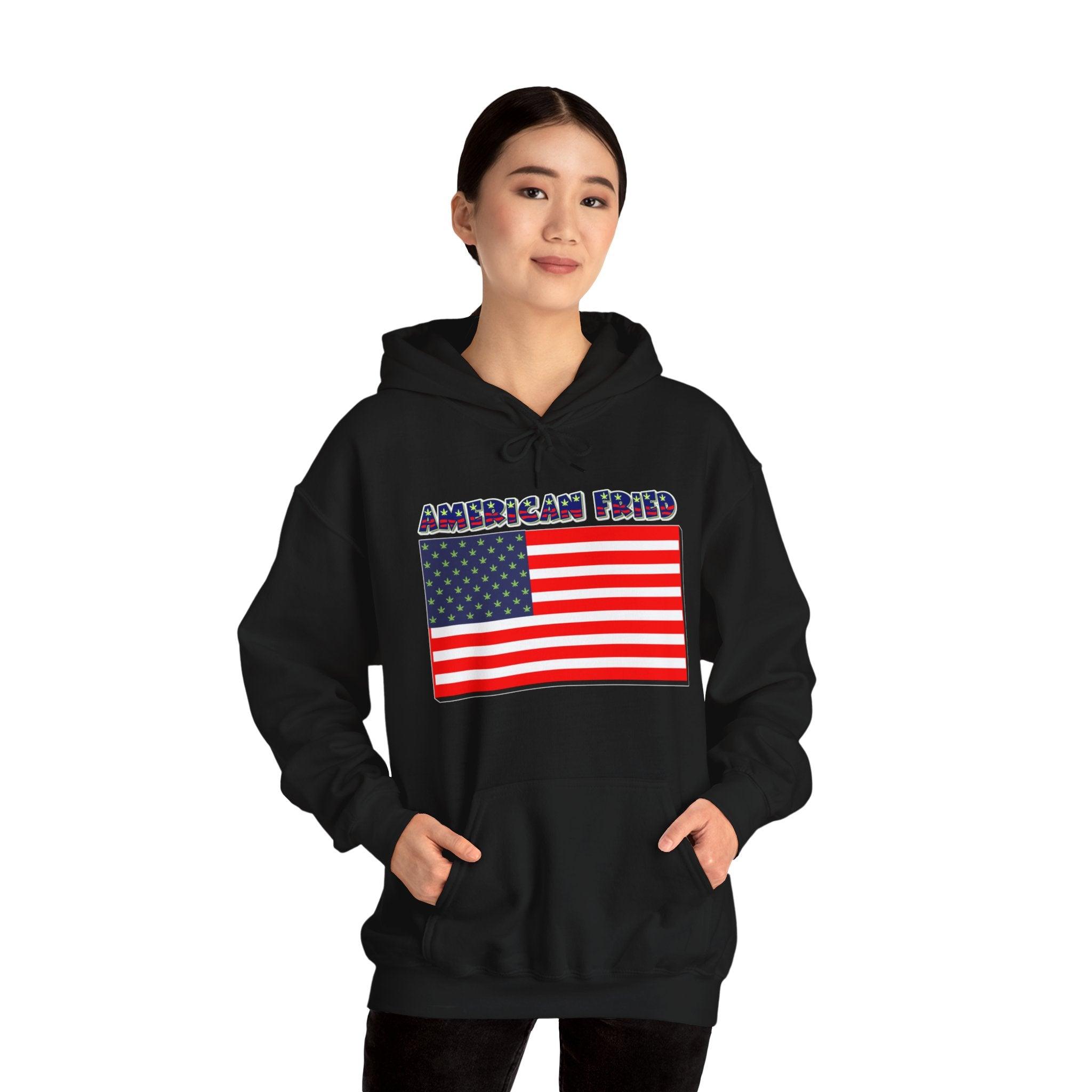 American Fried - Hoodie - Witty Twisters Fashions