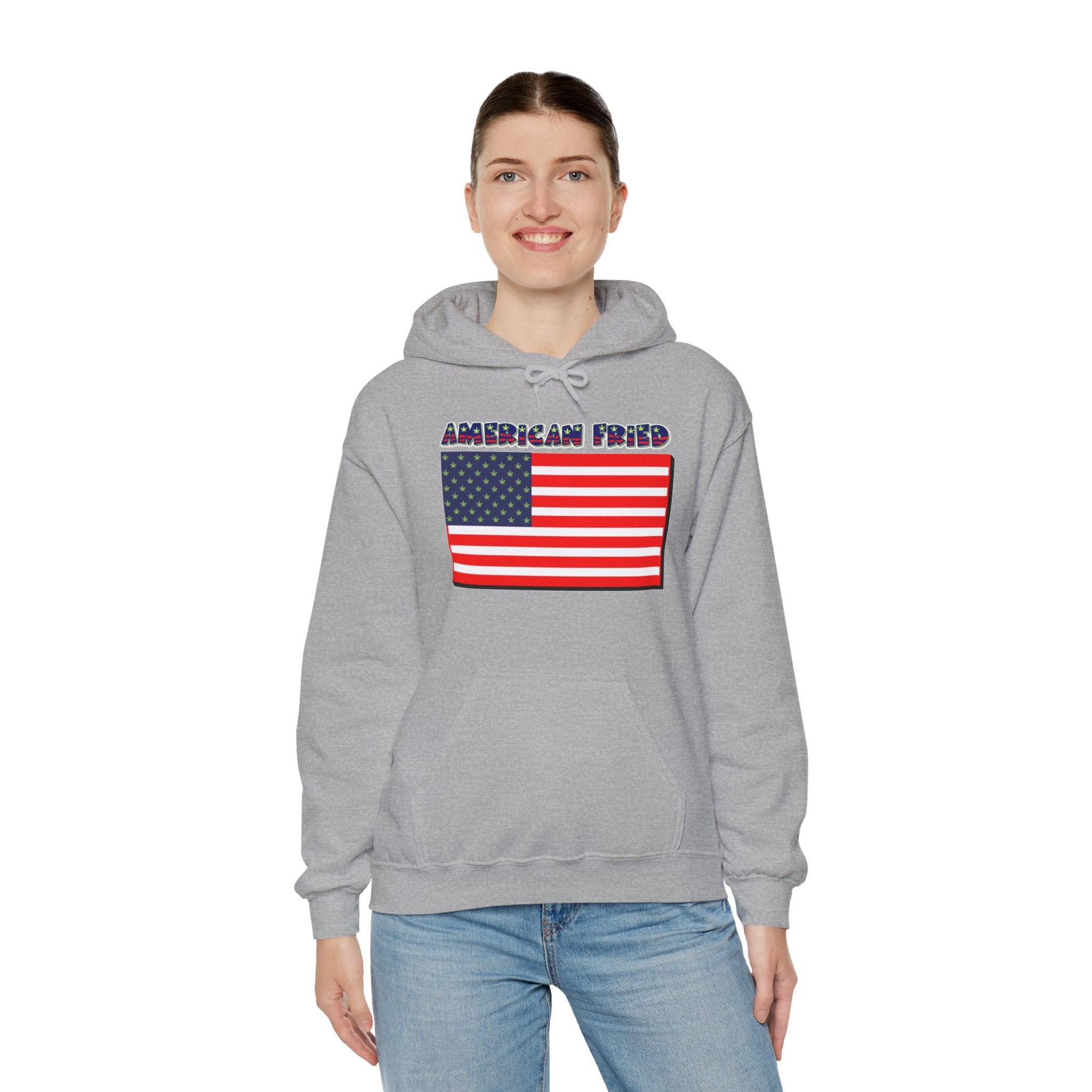 American Fried - Hoodie - Witty Twisters Fashions