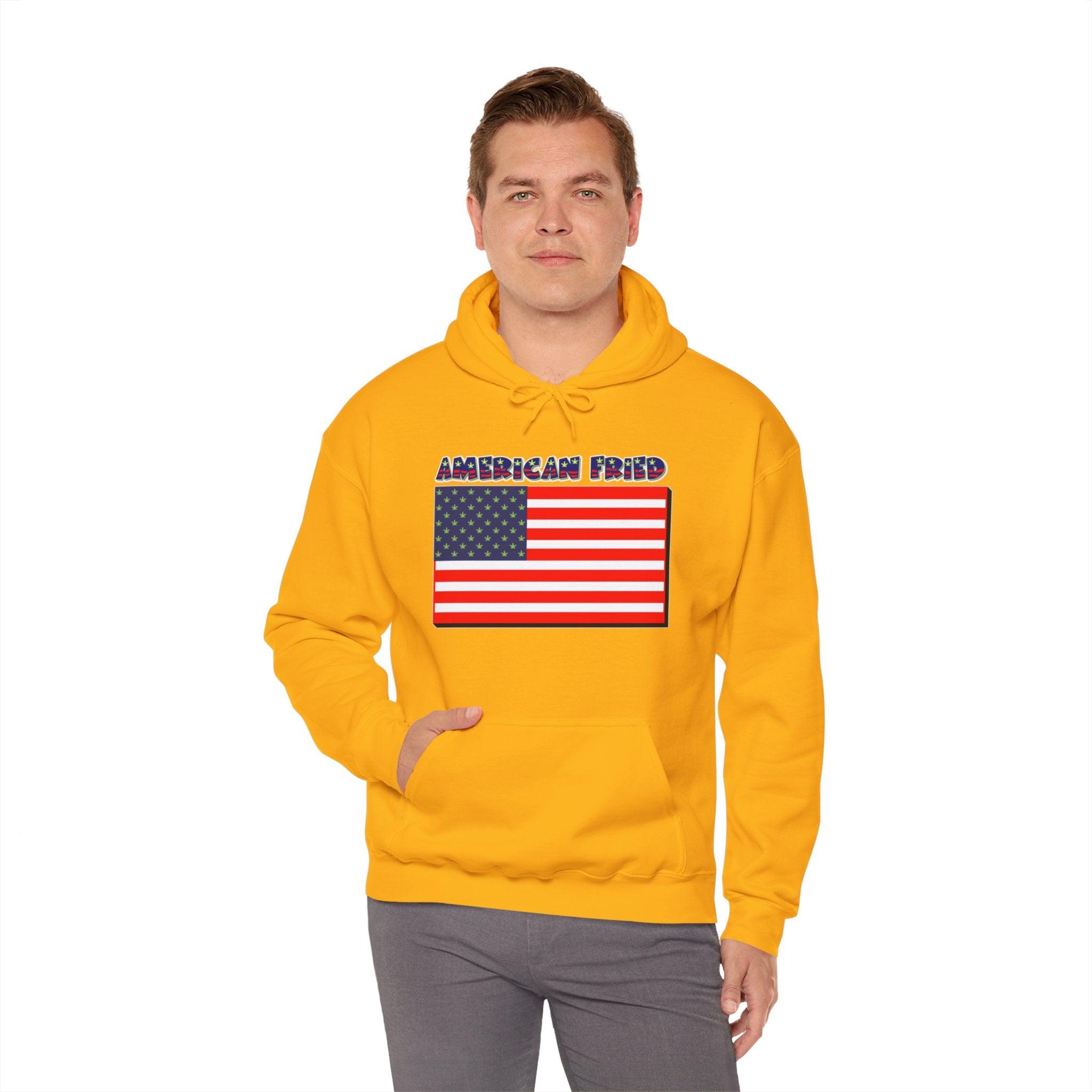 American Fried - Hoodie - Witty Twisters Fashions