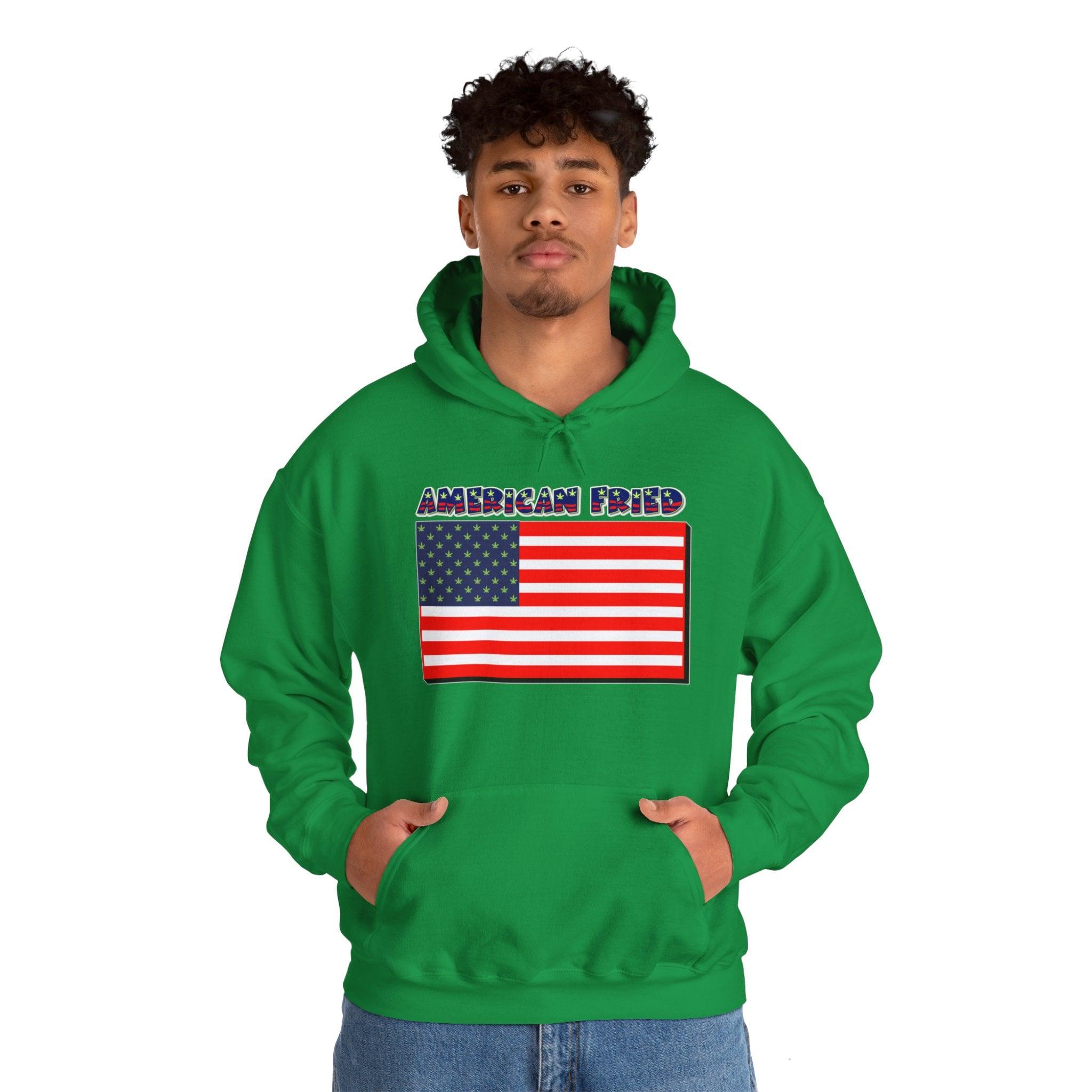 American Fried - Hoodie - Witty Twisters Fashions