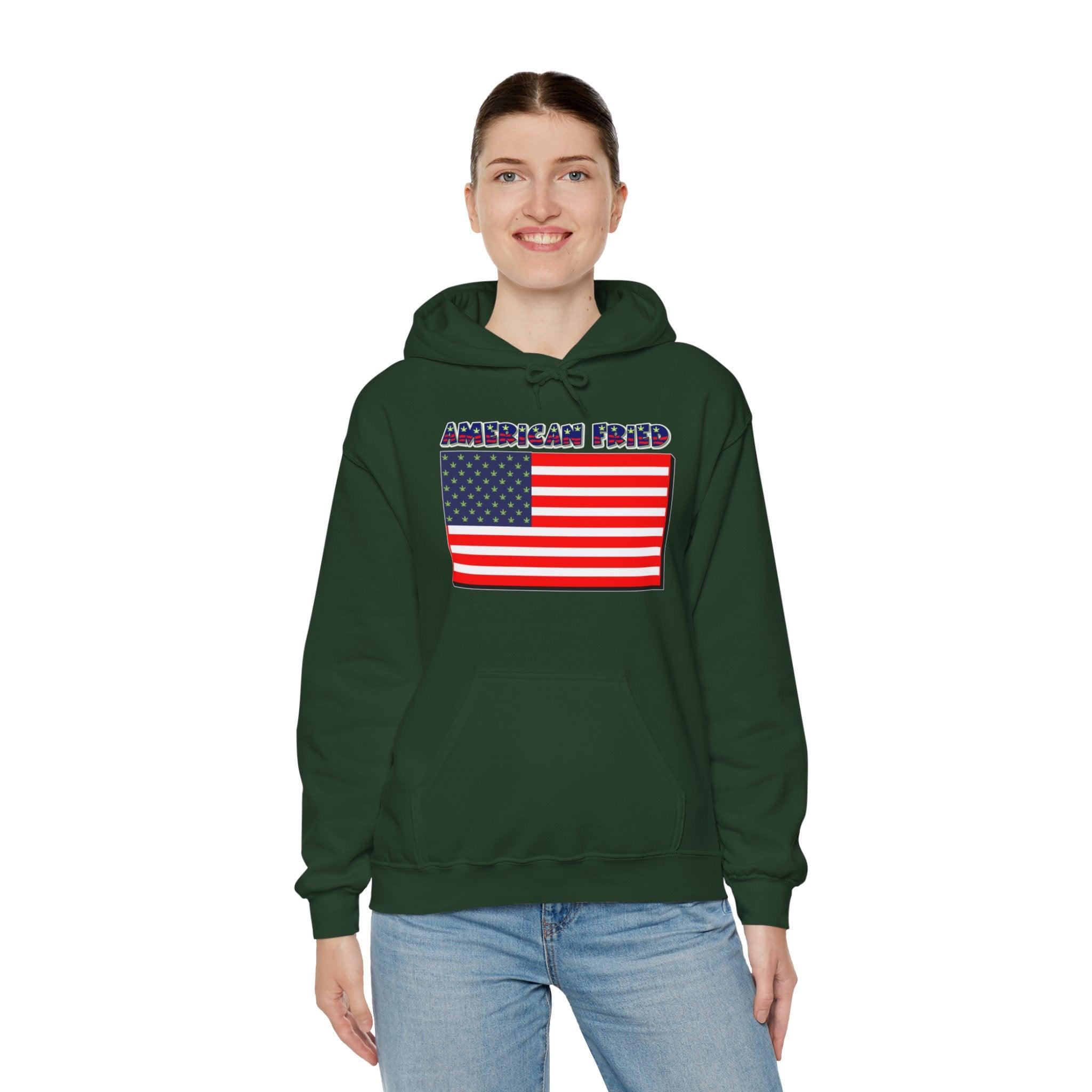 American Fried - Hoodie - Witty Twisters Fashions