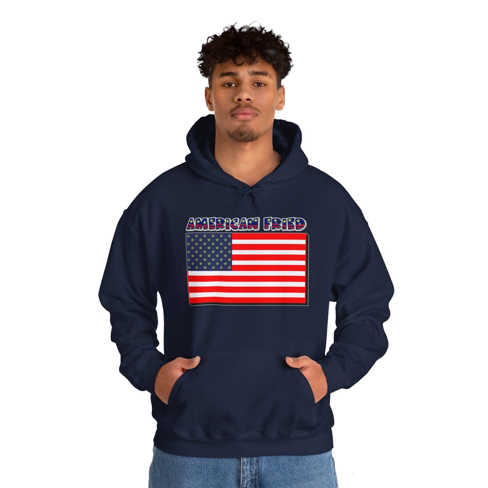 American Fried - Hoodie - Witty Twisters Fashions