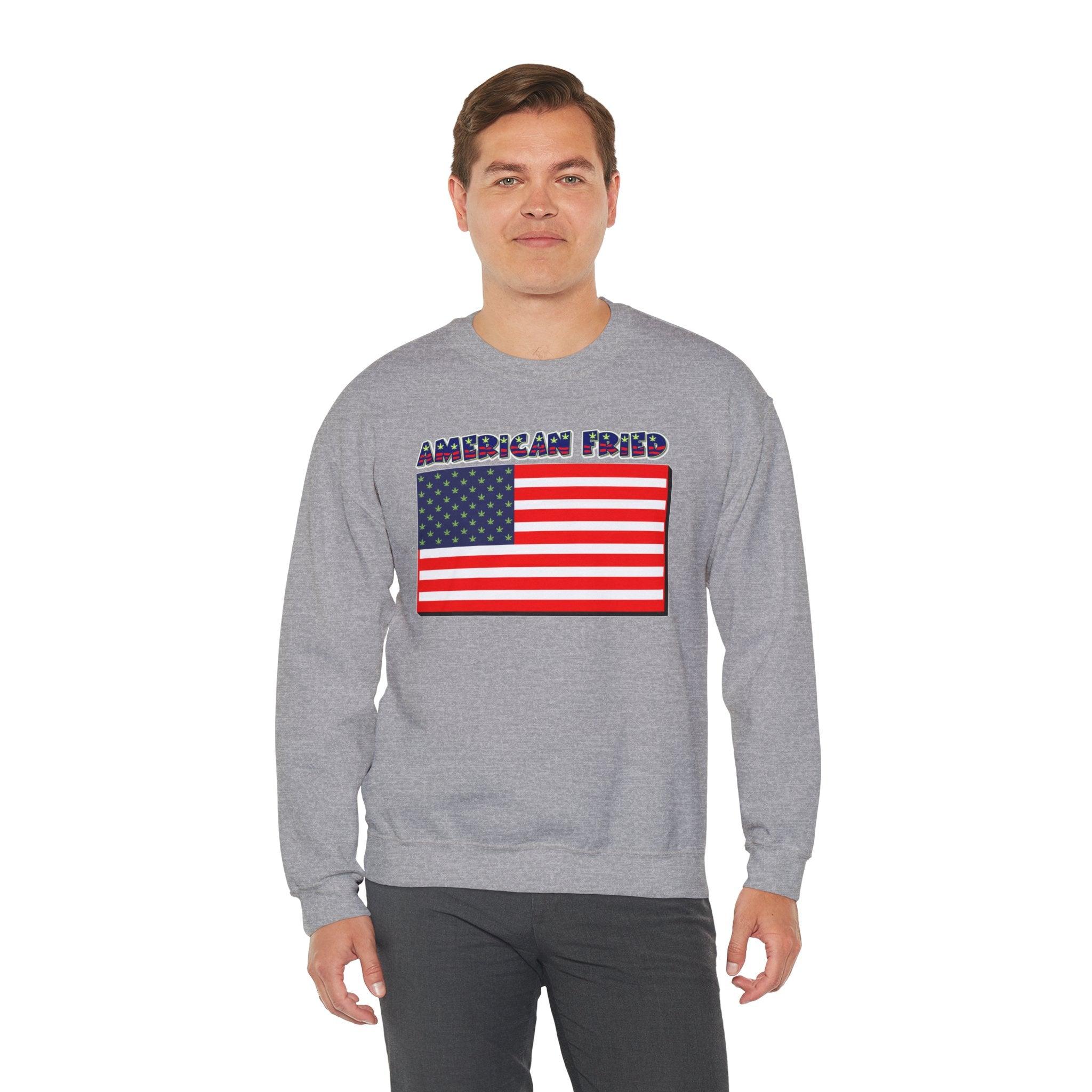 American Fried - Sweatshirt - Witty Twisters T-Shirts