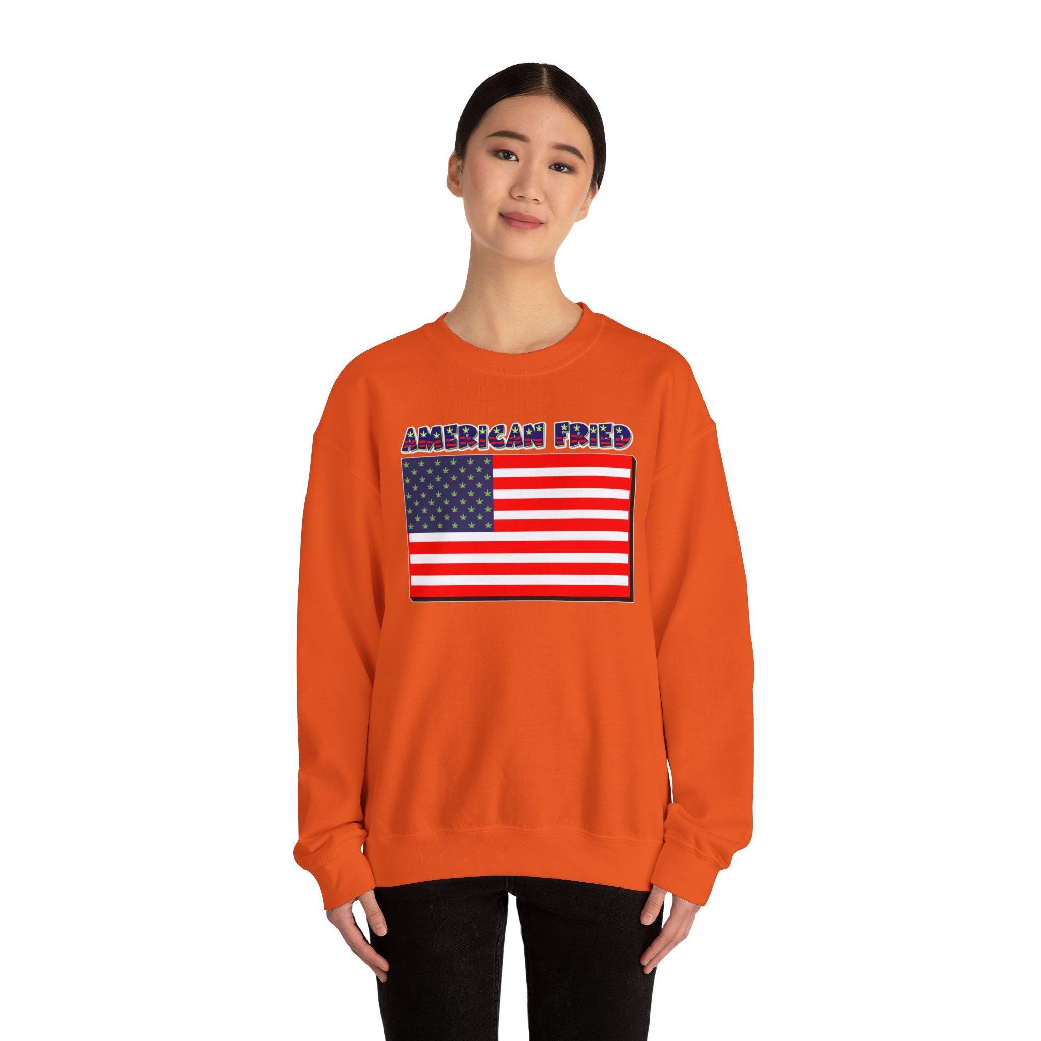 American Fried - Sweatshirt - Witty Twisters T-Shirts