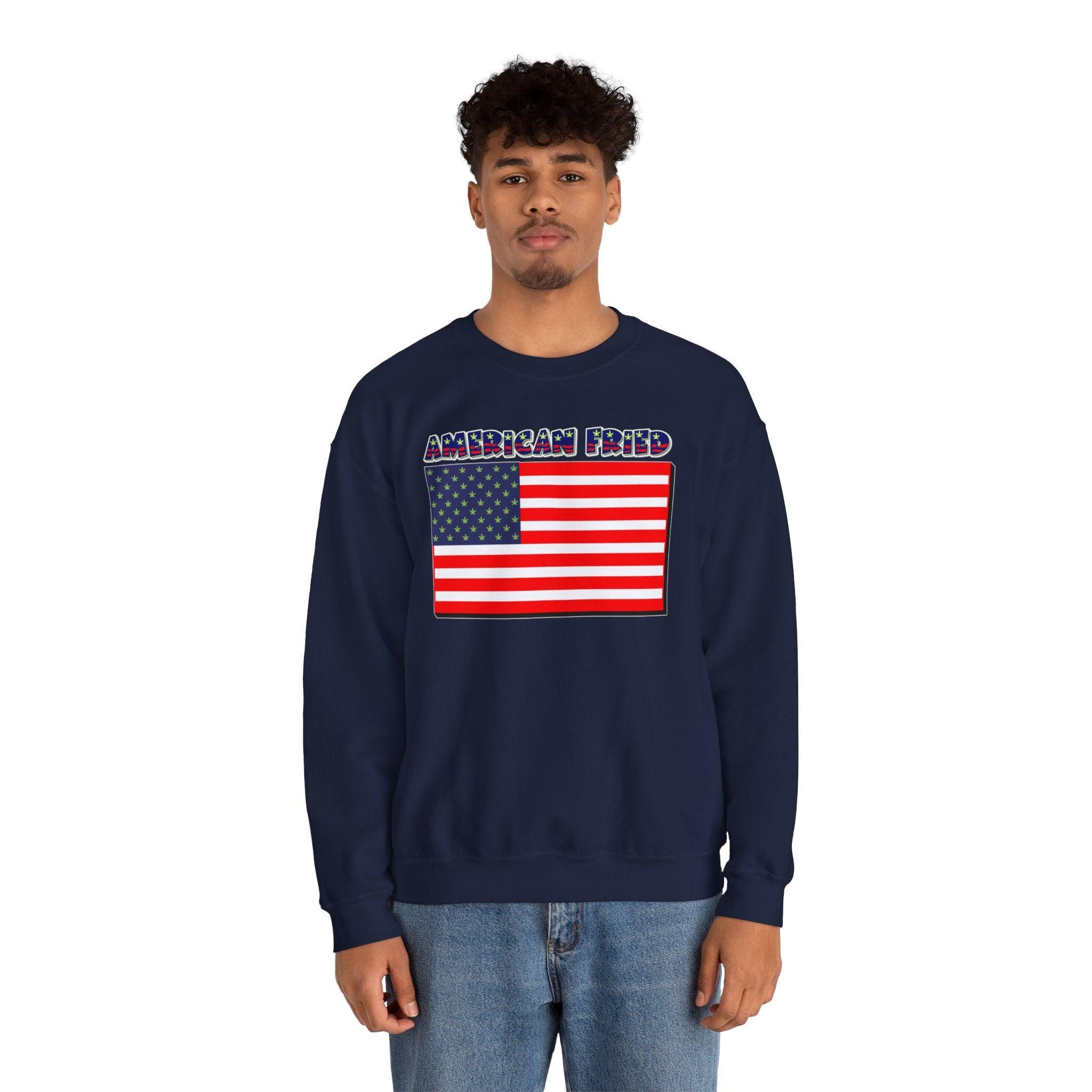 American Fried - Sweatshirt - Witty Twisters T-Shirts