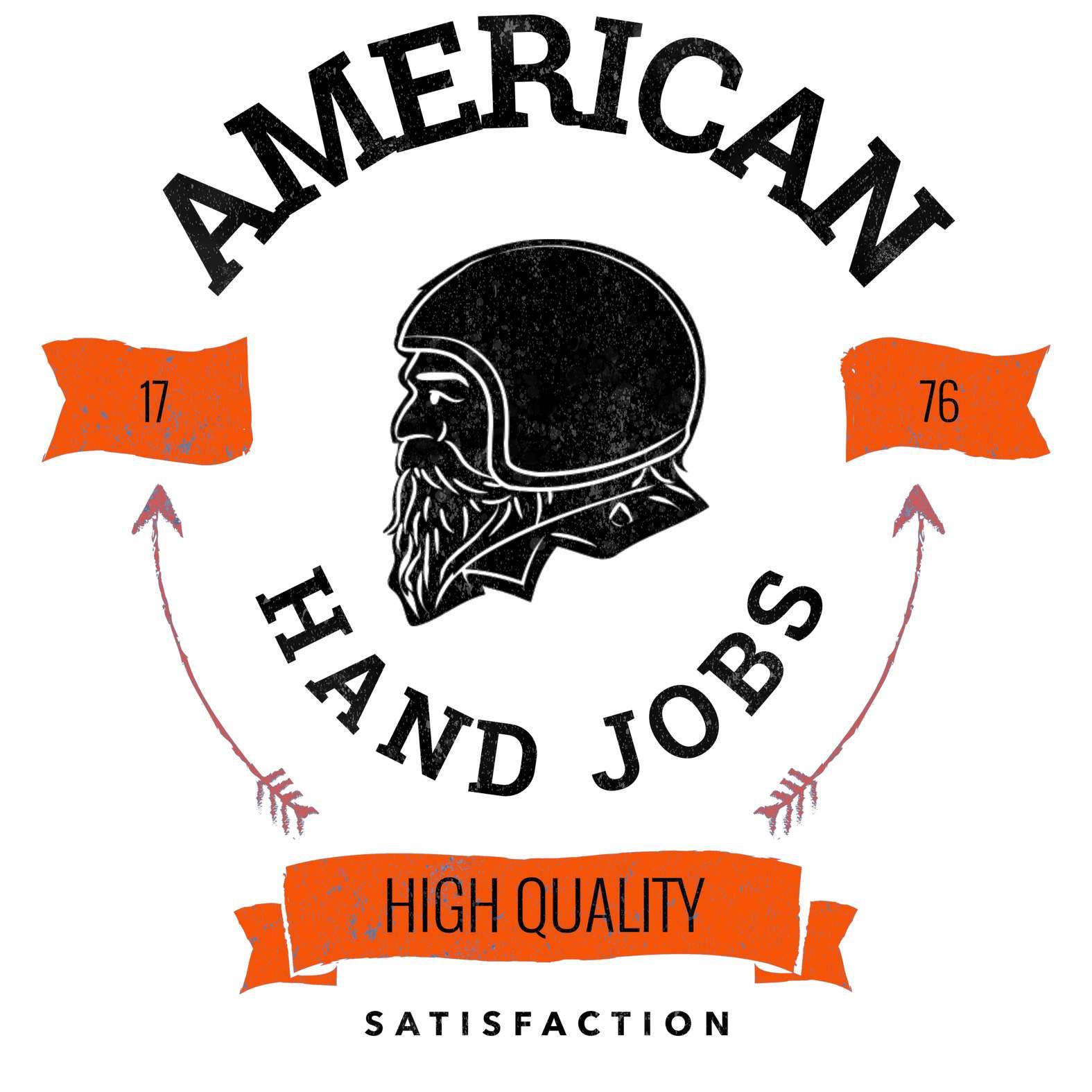 American Hand Jobs High Quality Satisfaction - Sweatshirt - Witty Twisters Fashions