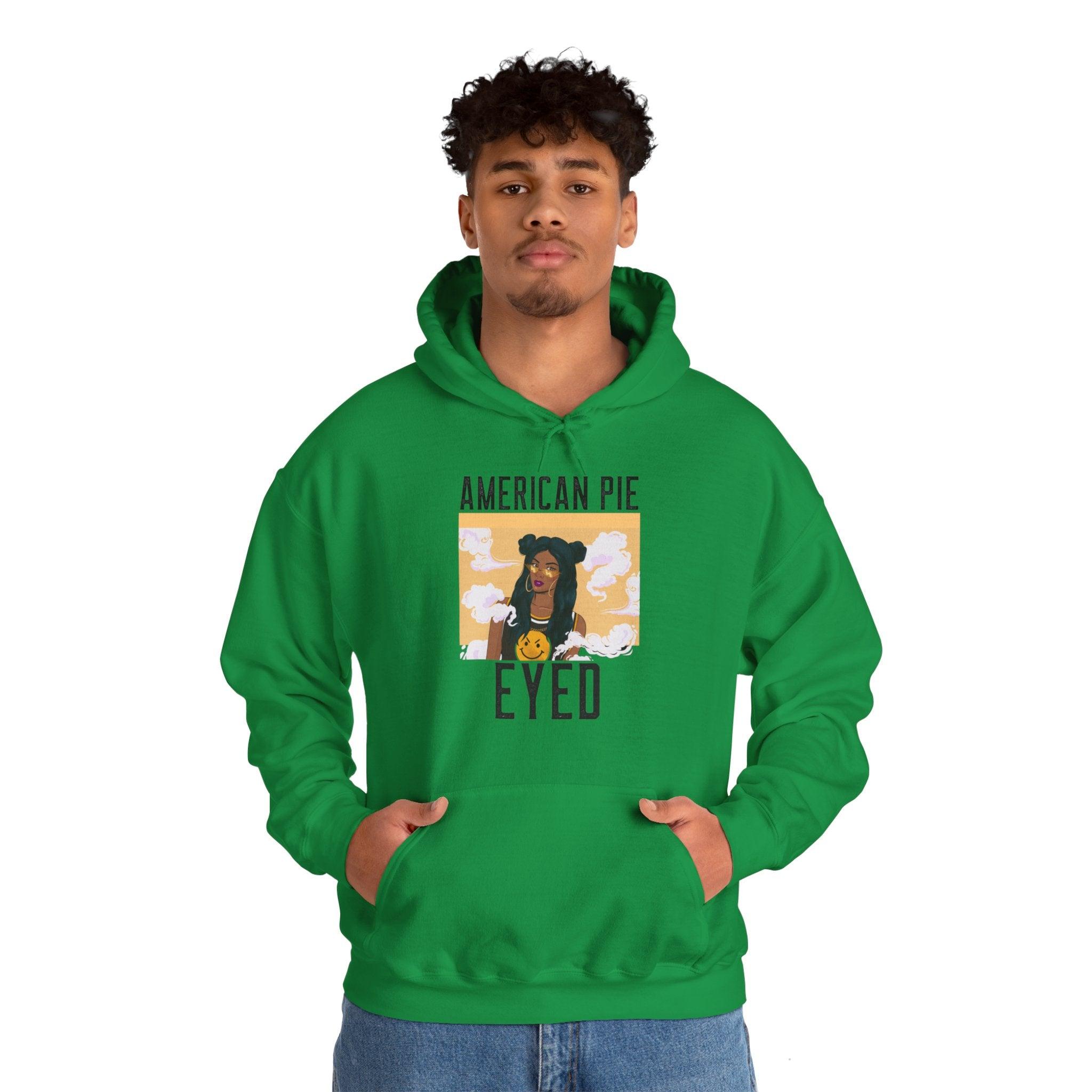 American Pie Eyed - Hoodie - Witty Twisters Fashions