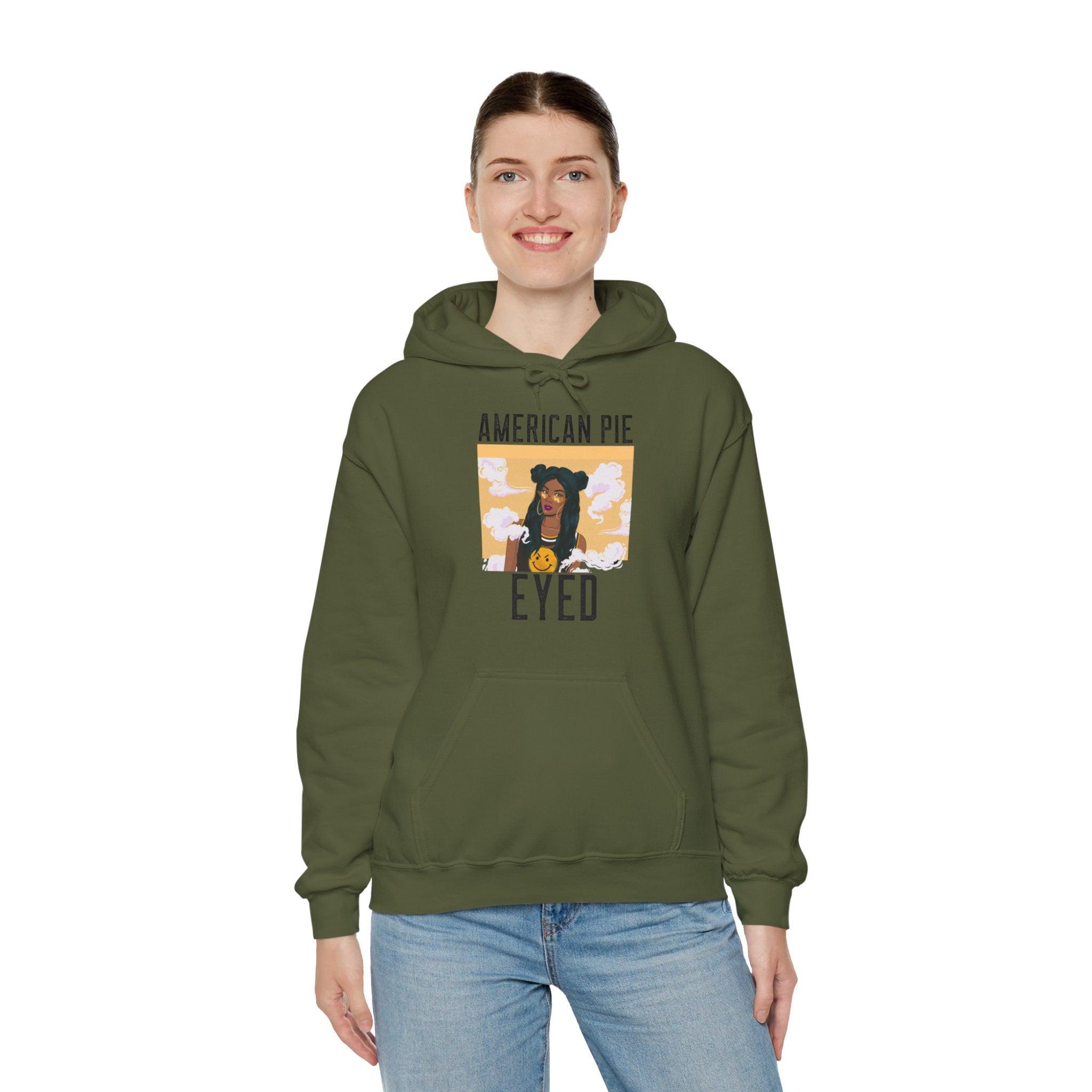 American Pie Eyed - Hoodie - Witty Twisters Fashions