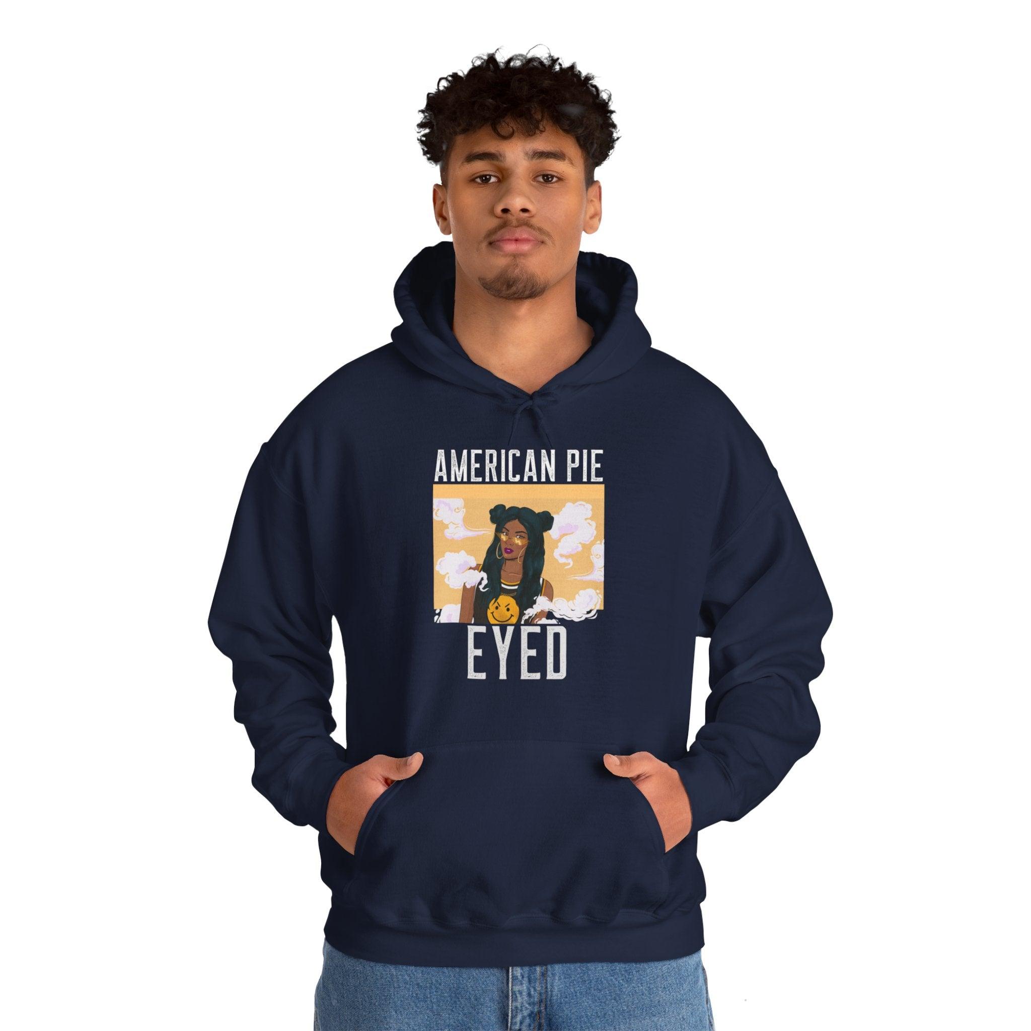 American Pie Eyed - Hoodie - Witty Twisters Fashions