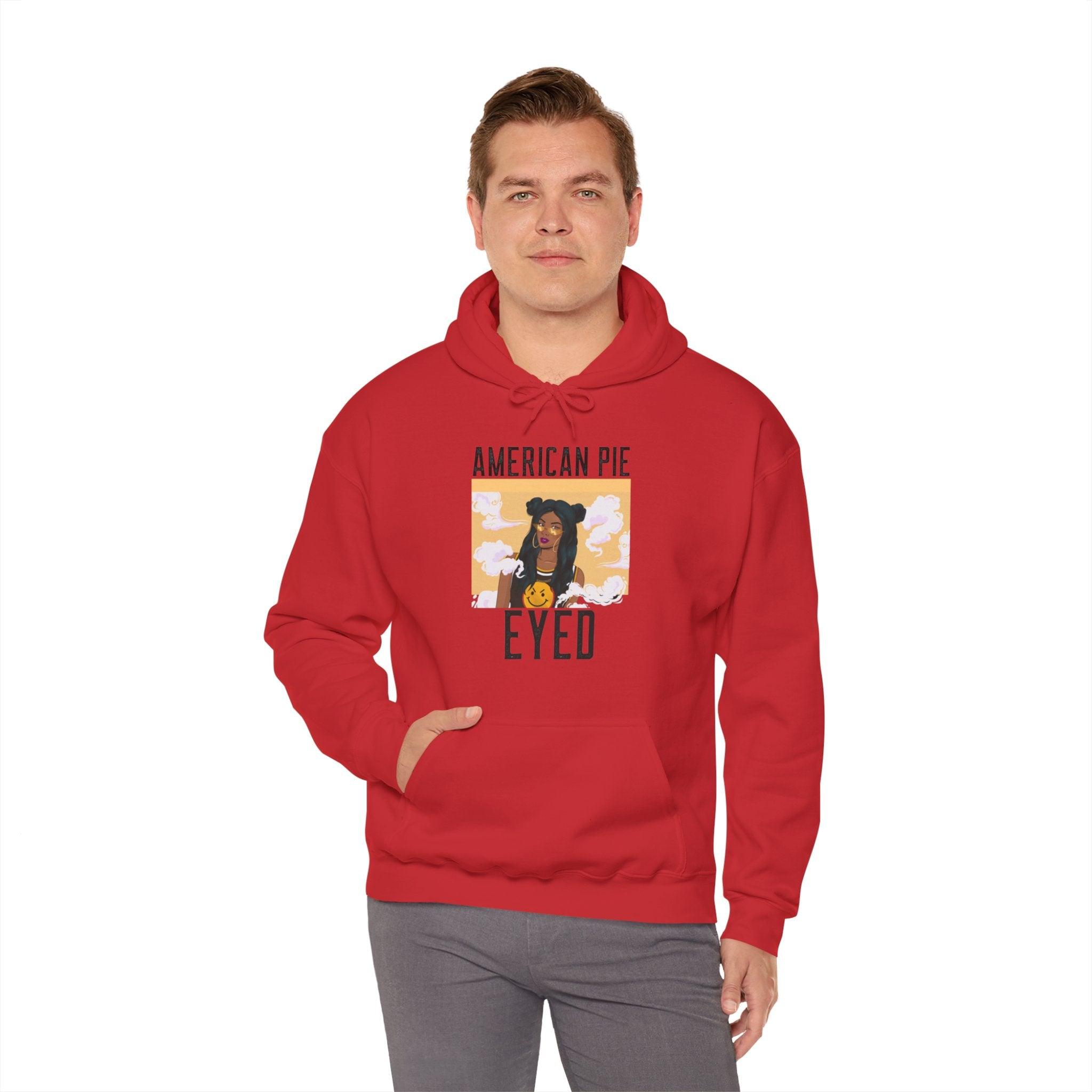 American Pie Eyed - Hoodie - Witty Twisters Fashions