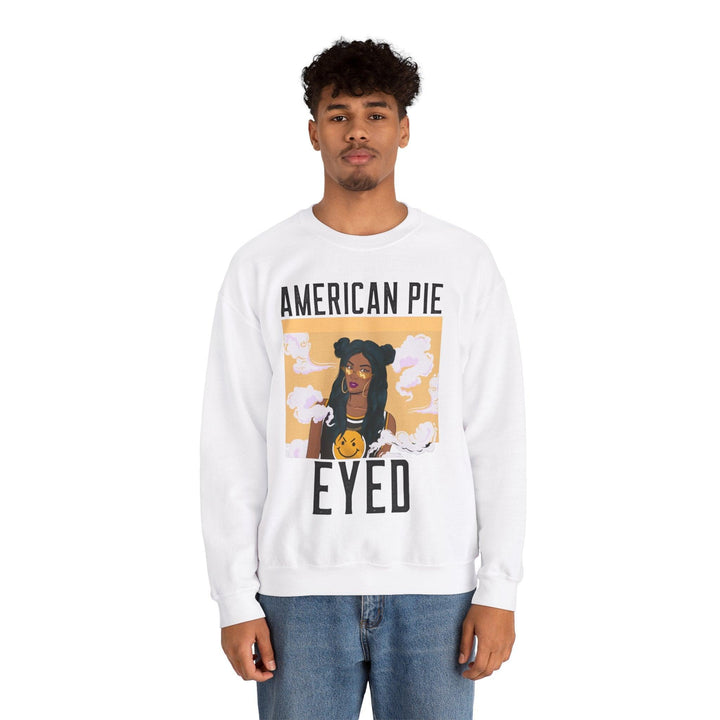 American Pie Eyed - Sweatshirt - Witty Twisters T-Shirts