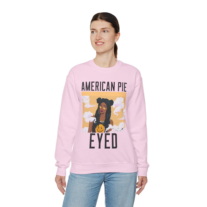 American Pie Eyed - Sweatshirt - Witty Twisters T-Shirts
