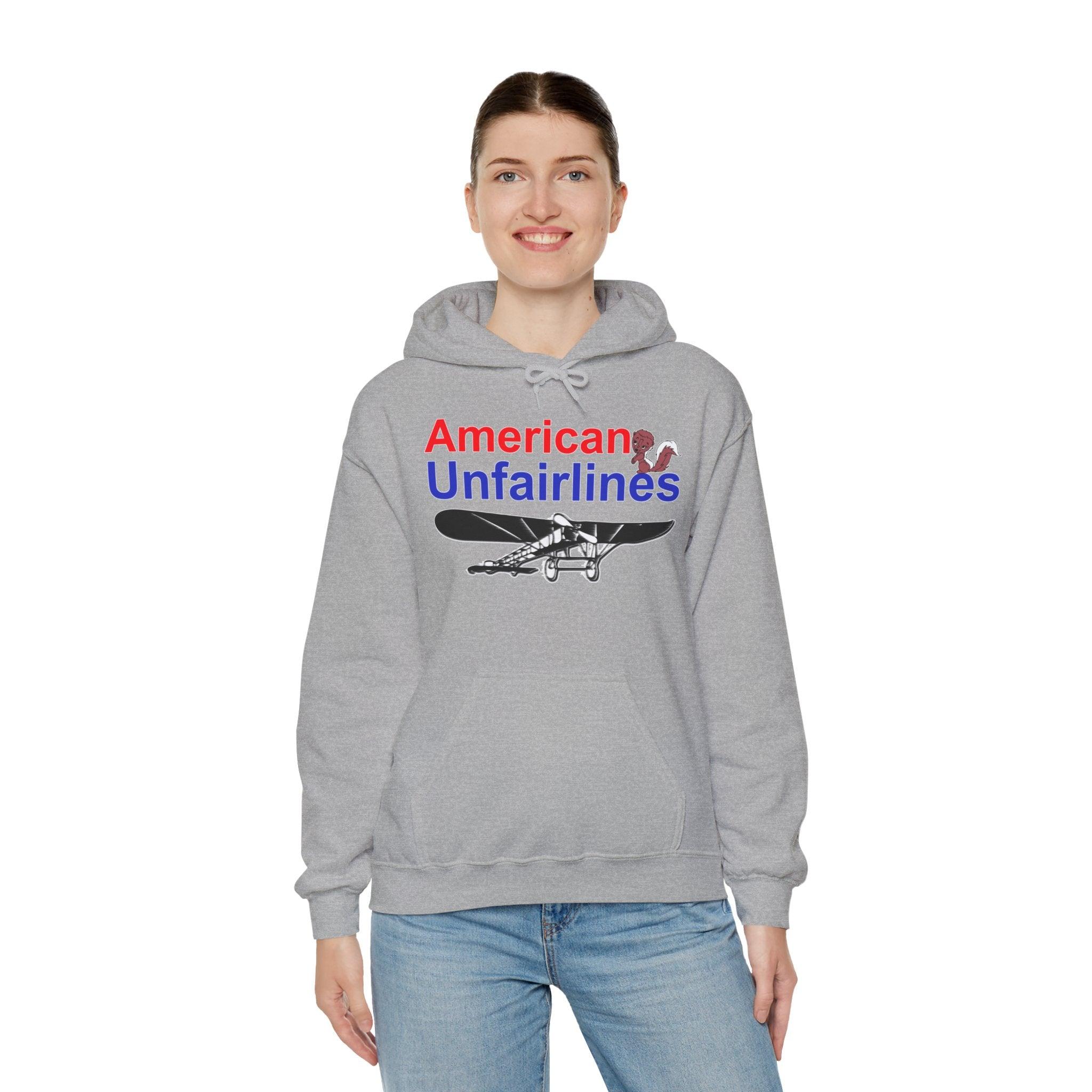 American Unfairlines - Hoodie - Witty Twisters Fashions