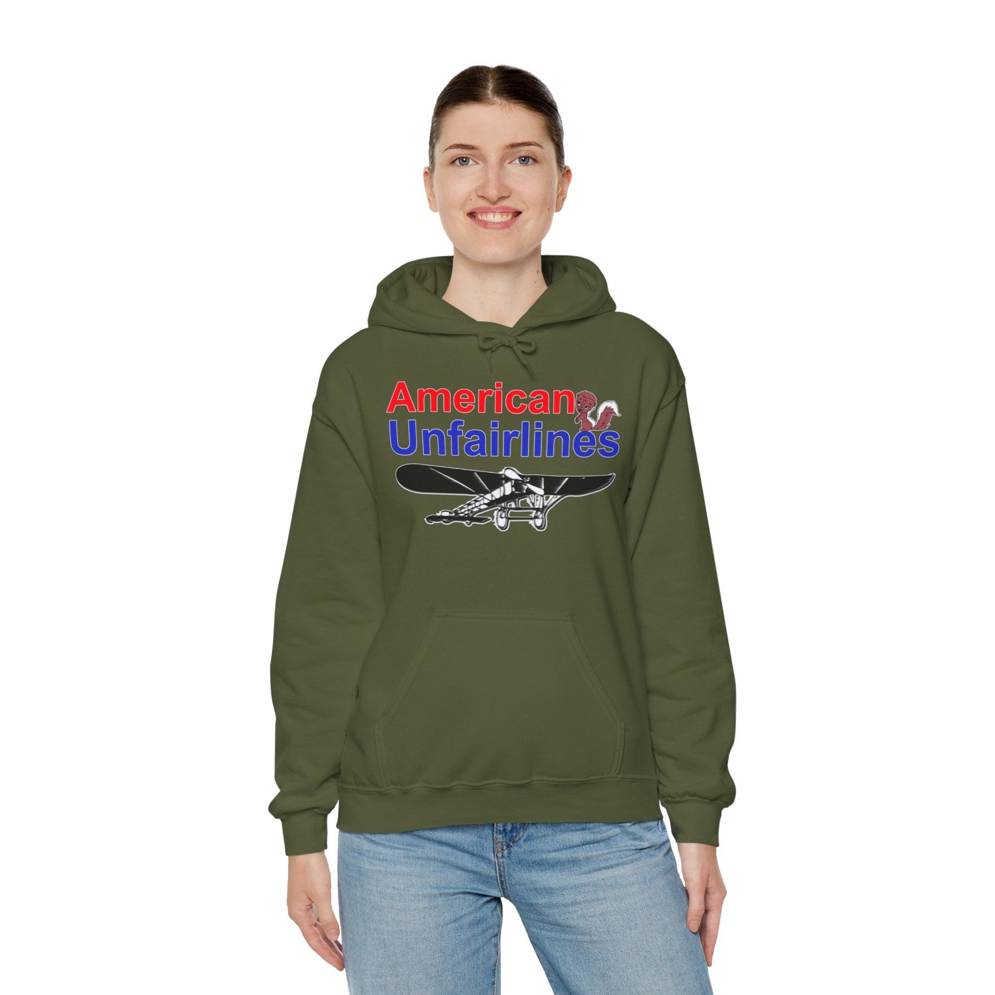 American Unfairlines - Hoodie - Witty Twisters Fashions