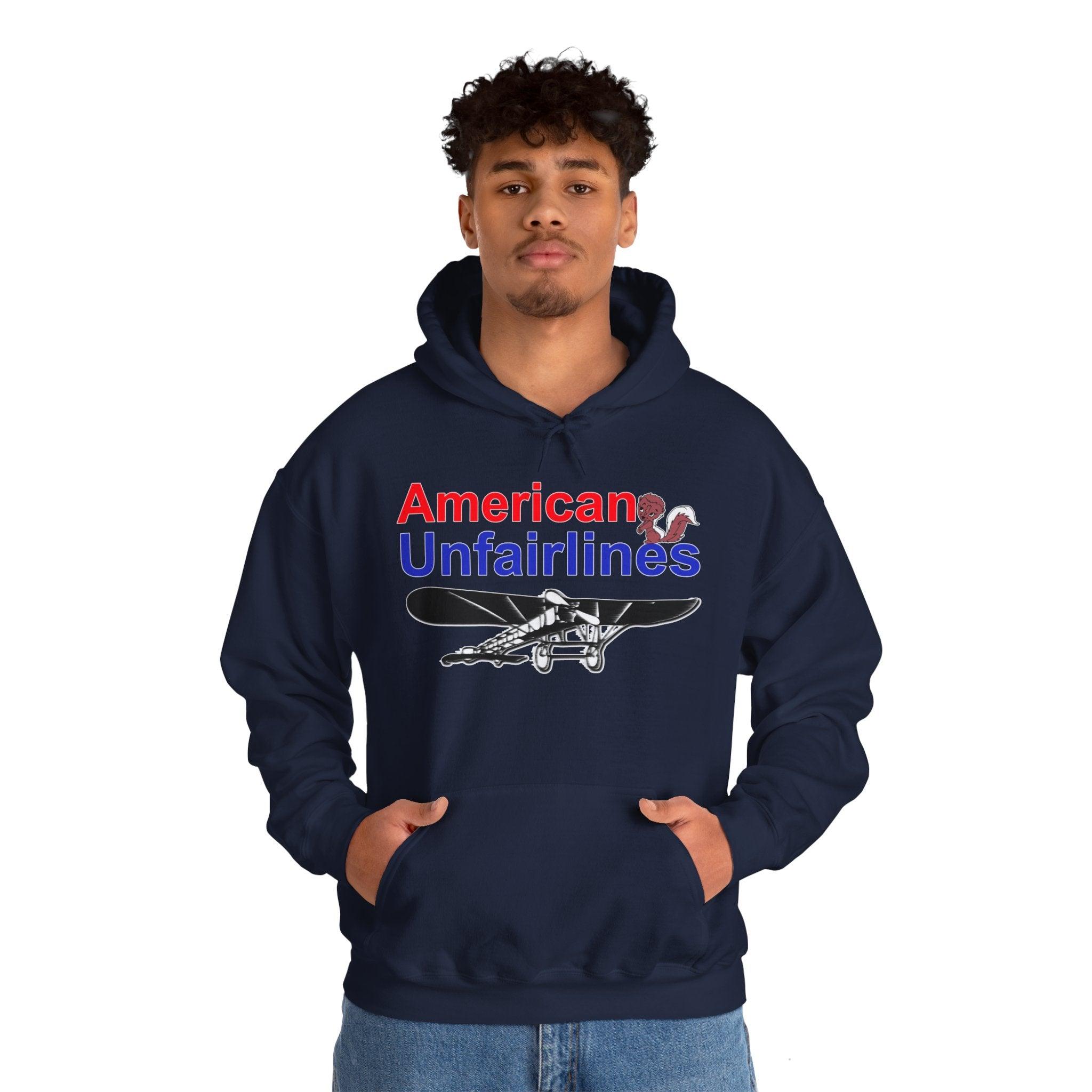 American Unfairlines - Hoodie - Witty Twisters Fashions