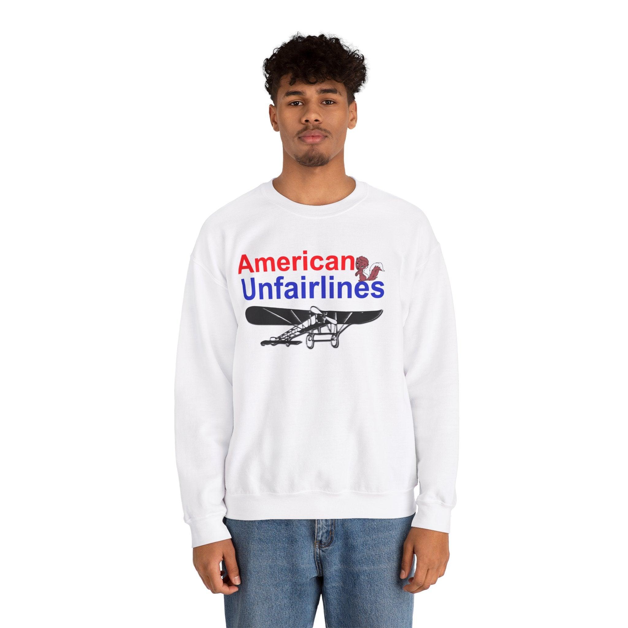 American Unfairlines - Sweatshirt - Witty Twisters Fashions