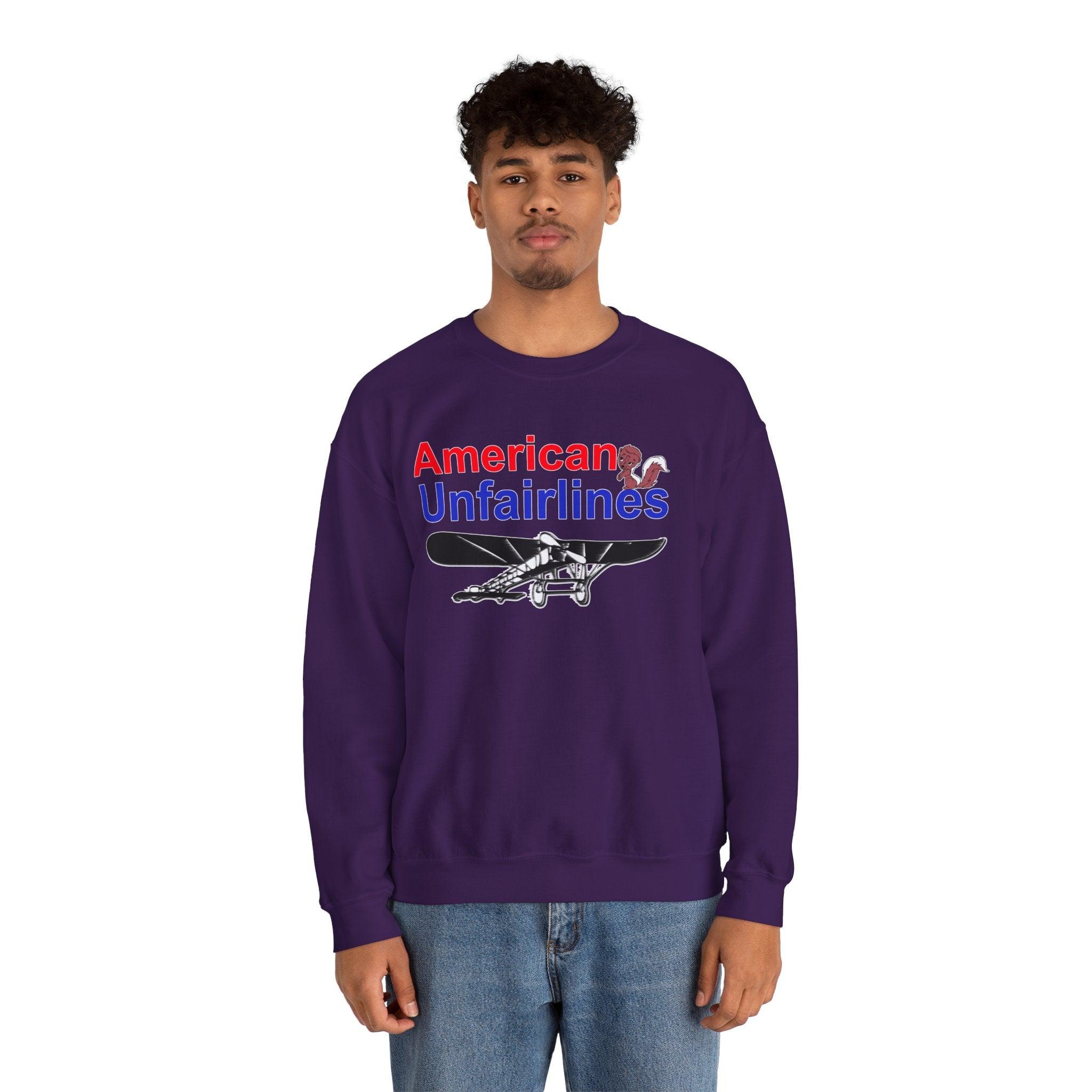 American Unfairlines - Sweatshirt - Witty Twisters Fashions