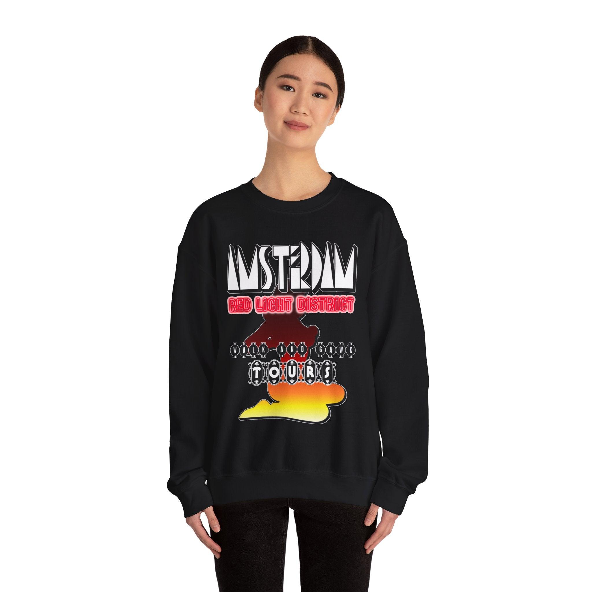 Amsterdam Red Light District Walk And Gawk Tours - Sweatshirt - Witty Twisters Fashions