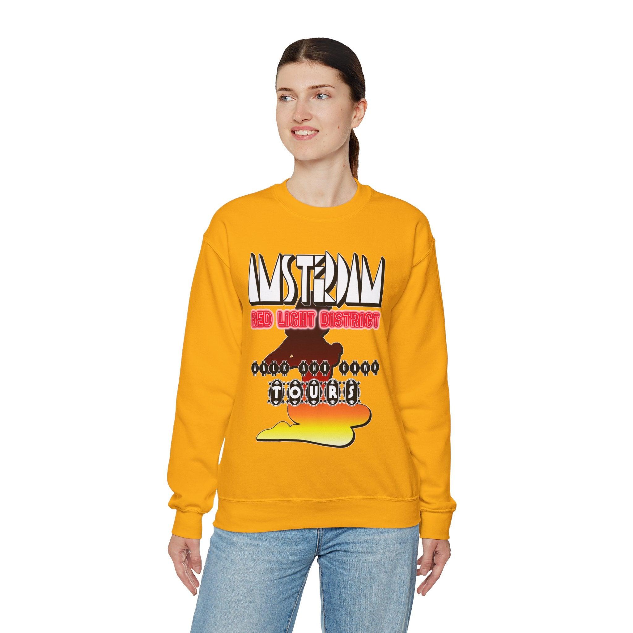 Amsterdam Red Light District Walk And Gawk Tours - Sweatshirt - Witty Twisters Fashions