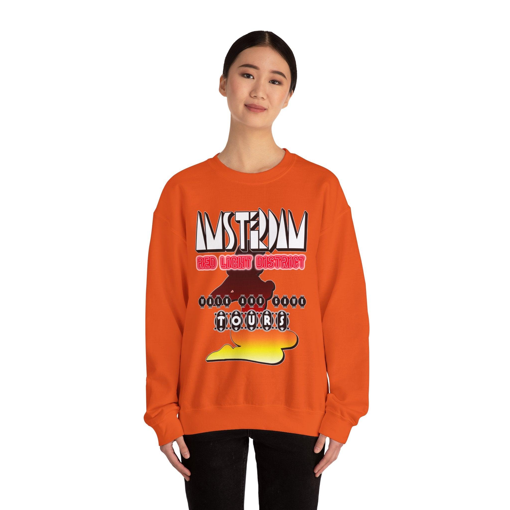 Amsterdam Red Light District Walk And Gawk Tours - Sweatshirt - Witty Twisters Fashions