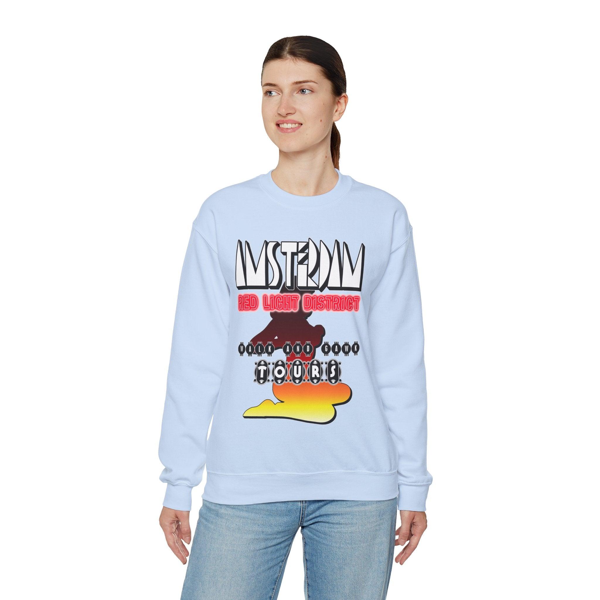 Amsterdam Red Light District Walk And Gawk Tours - Sweatshirt - Witty Twisters Fashions