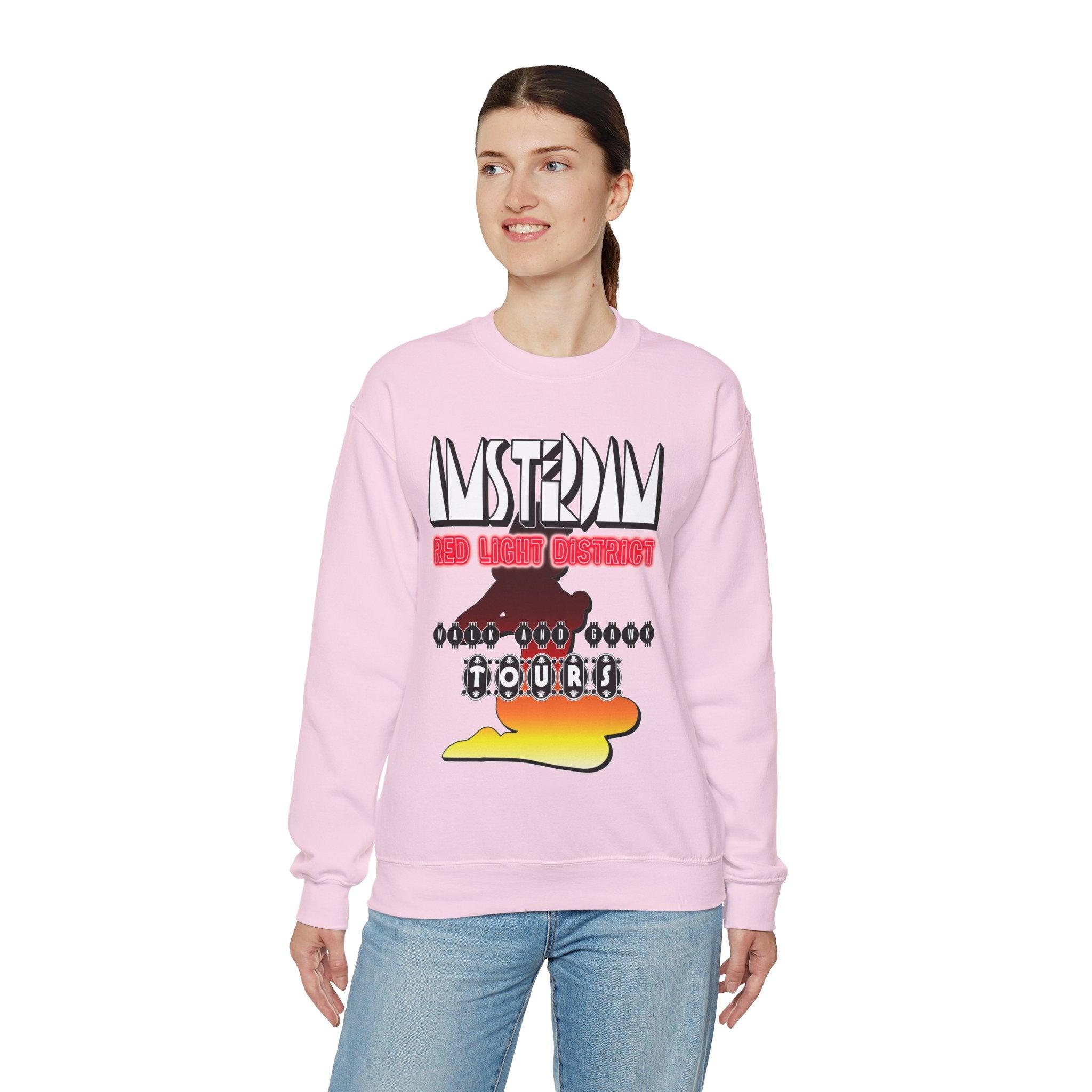 Amsterdam Red Light District Walk And Gawk Tours - Sweatshirt - Witty Twisters Fashions