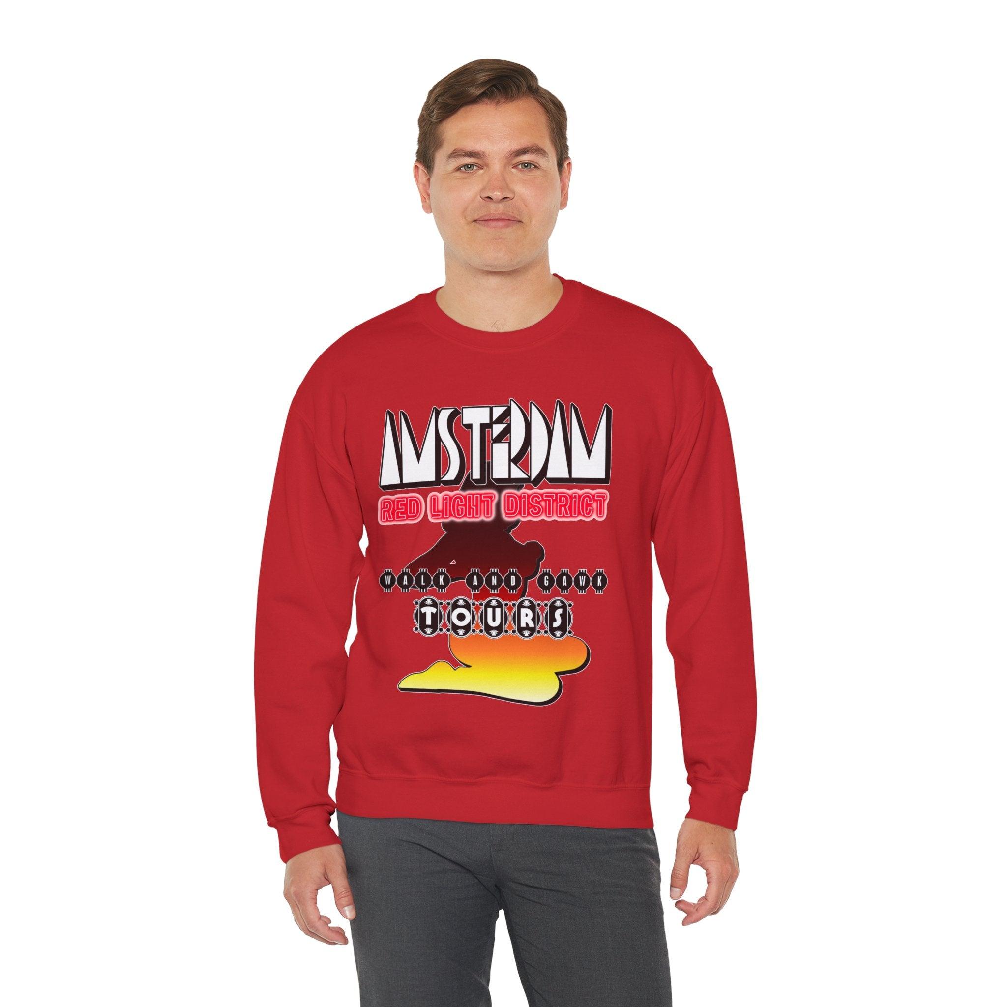 Amsterdam Red Light District Walk And Gawk Tours - Sweatshirt - Witty Twisters Fashions