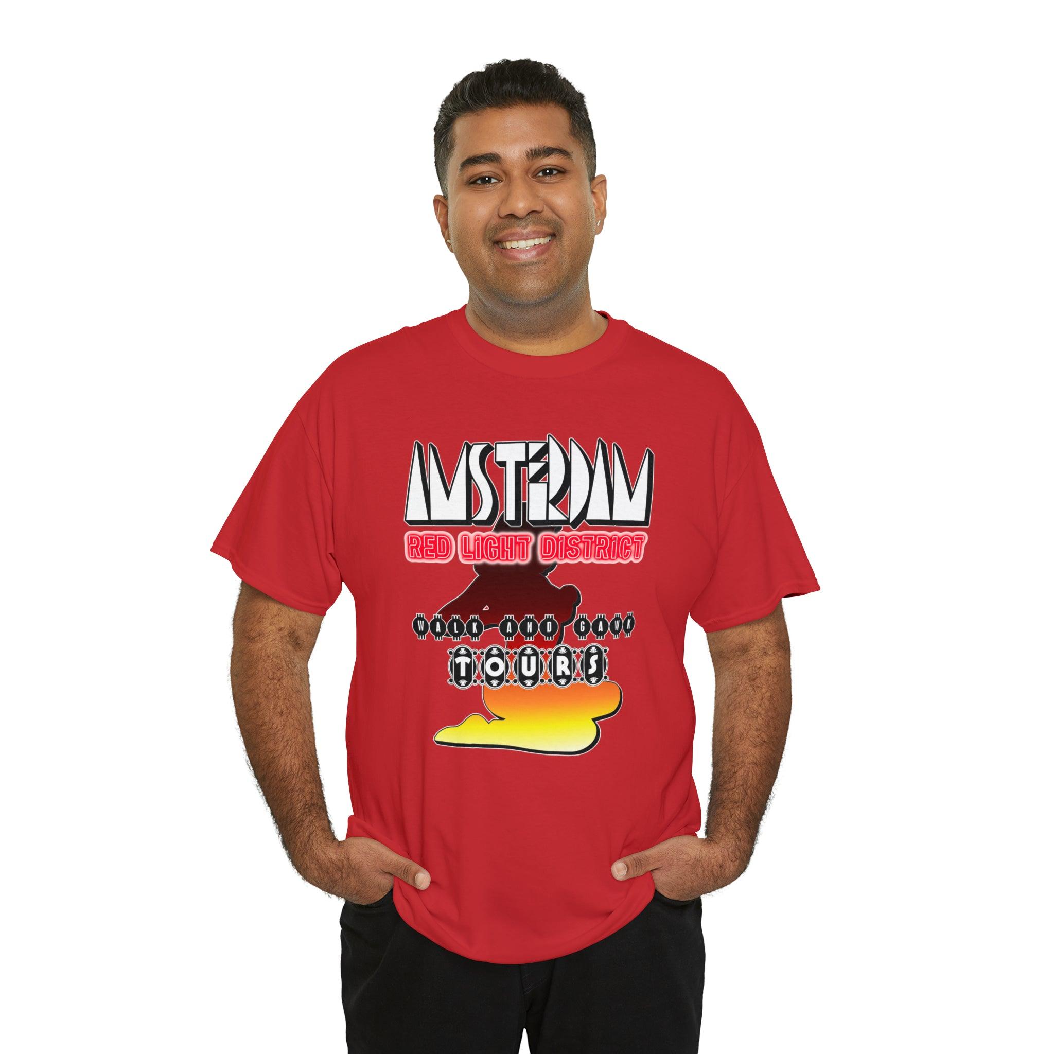 Amsterdam Red Light District Walk And Gawk Tours - T-Shirt - Witty Twisters Fashions