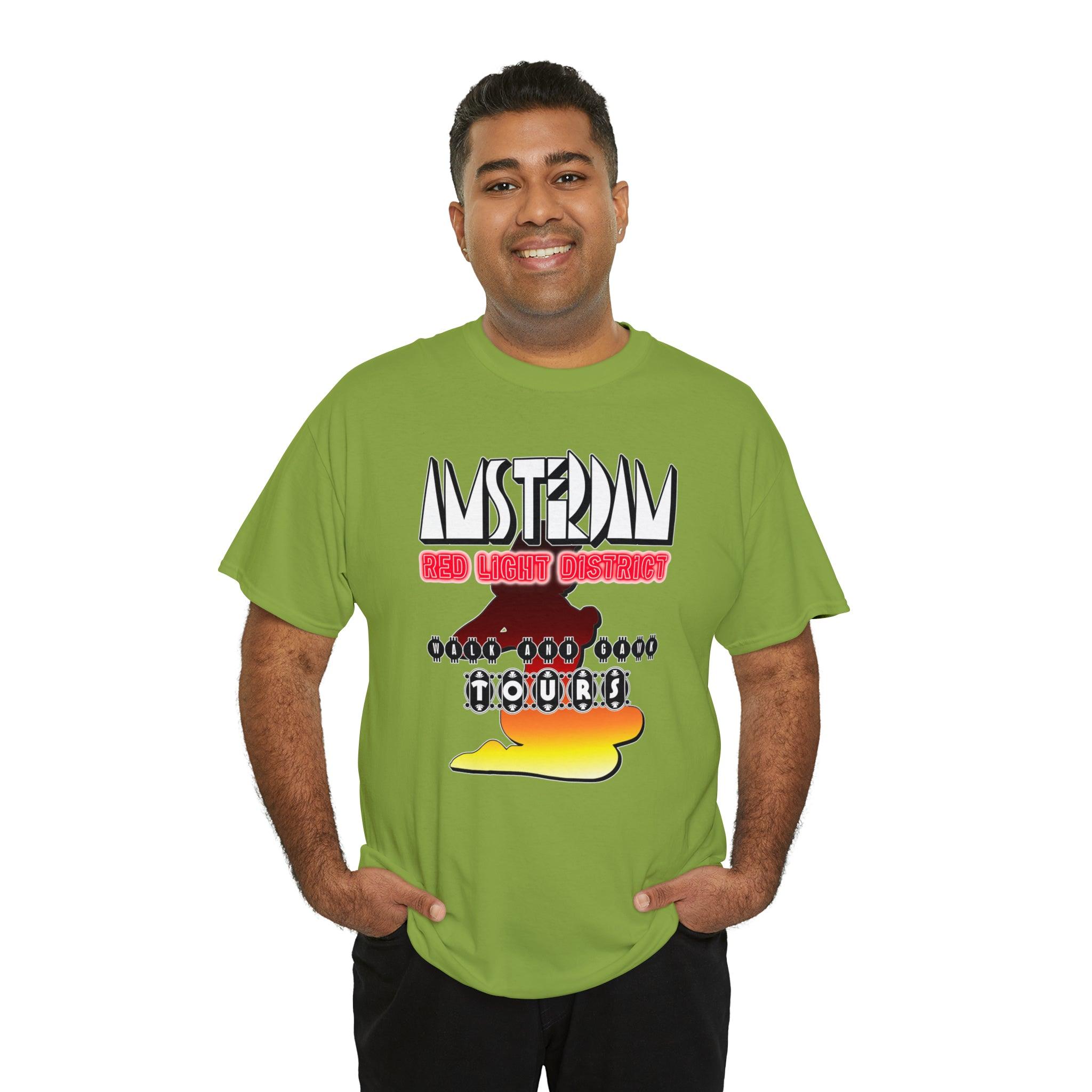 Amsterdam Red Light District Walk And Gawk Tours - T-Shirt - Witty Twisters Fashions