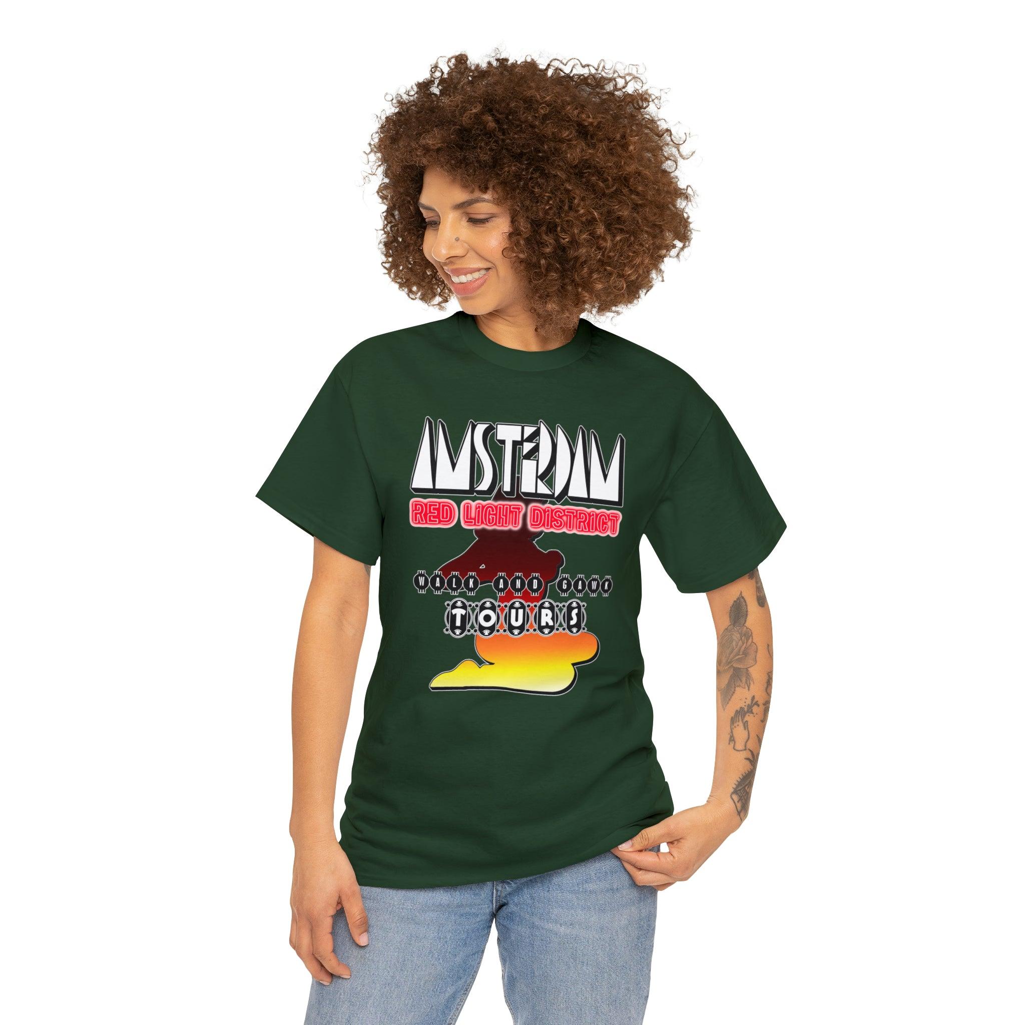 Amsterdam Red Light District Walk And Gawk Tours - T-Shirt - Witty Twisters Fashions