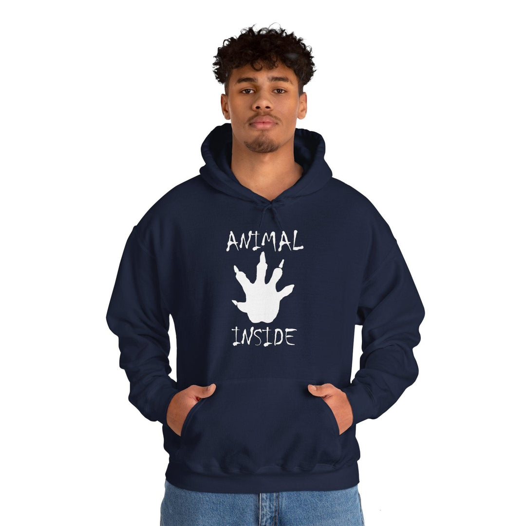 Animal Inside - Hoodie - Witty Twisters T-Shirts