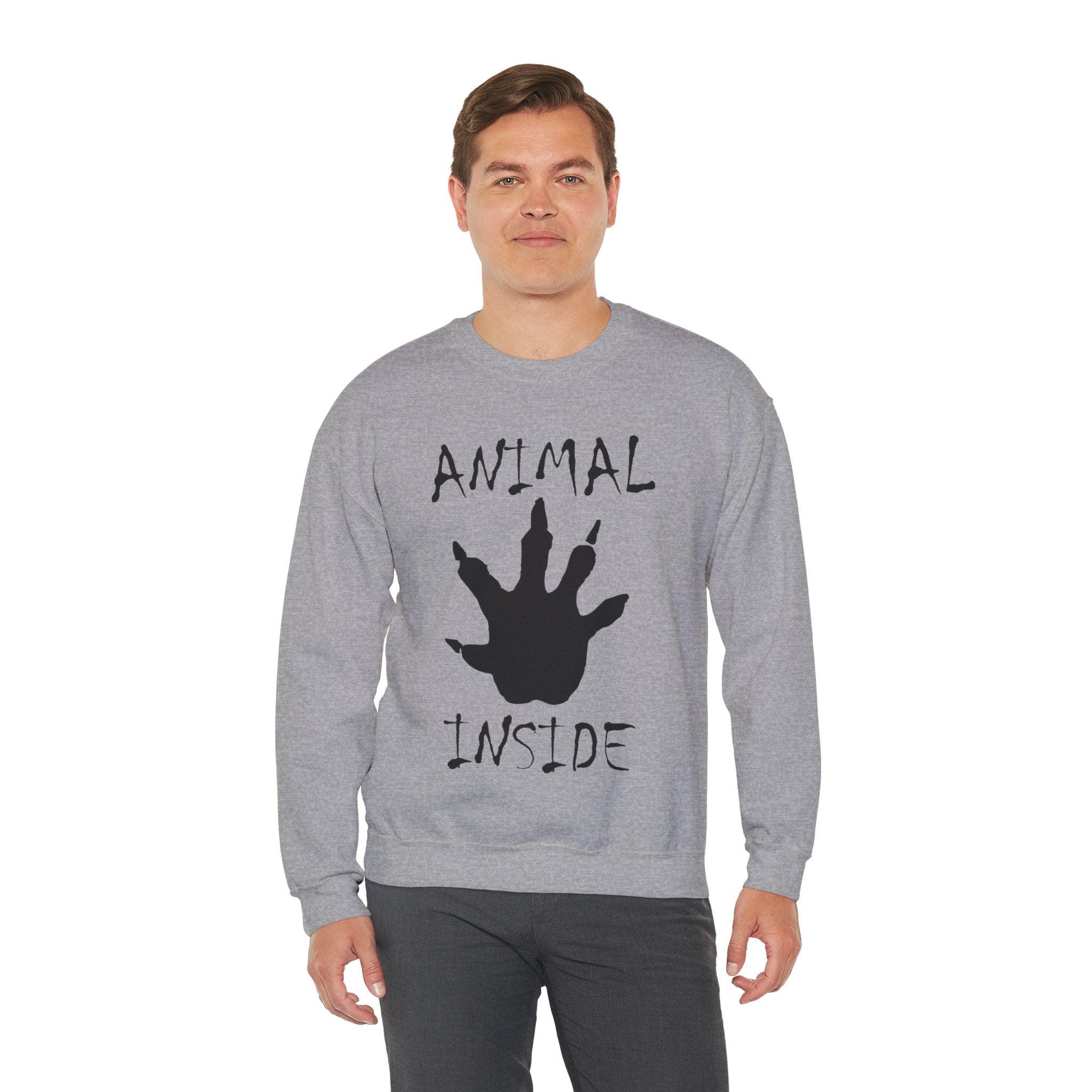 Animal Inside - Sweatshirt - Witty Twisters Fashions