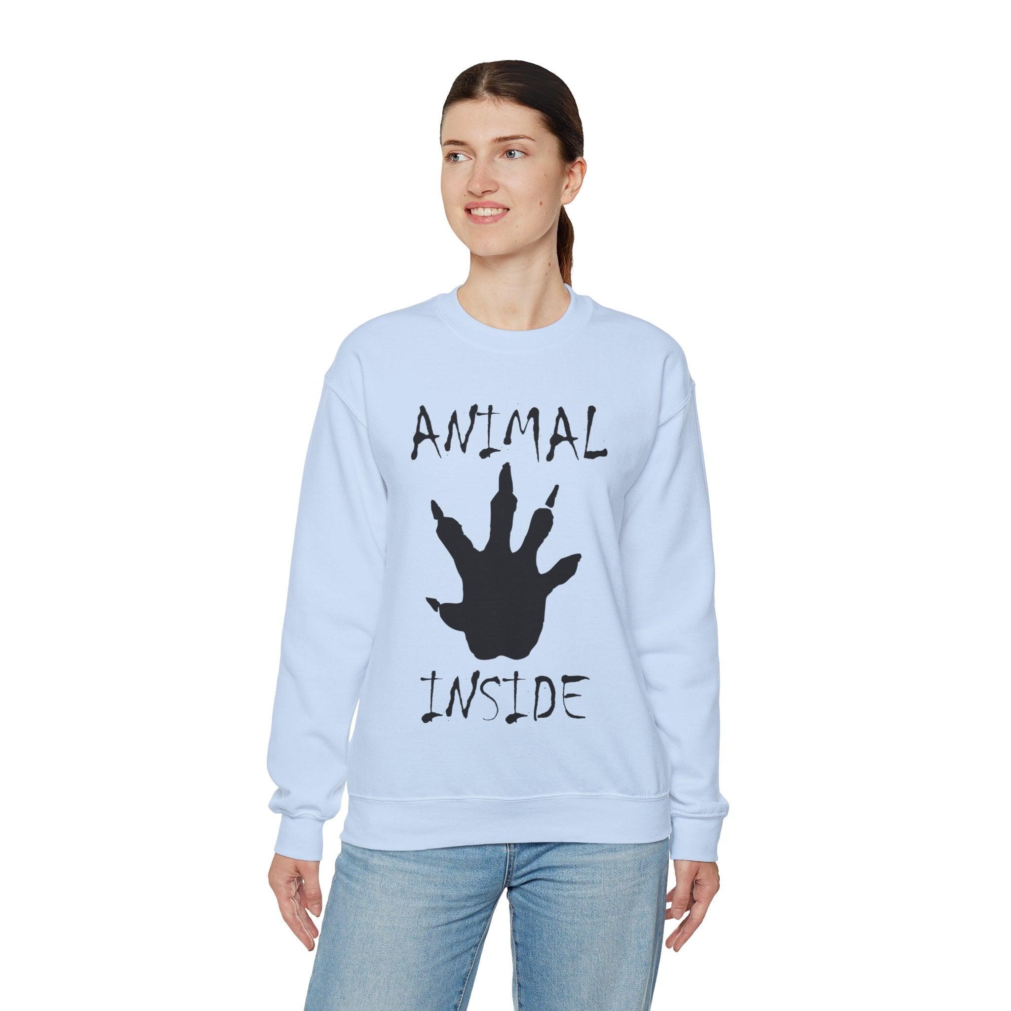 Animal Inside - Sweatshirt - Witty Twisters Fashions